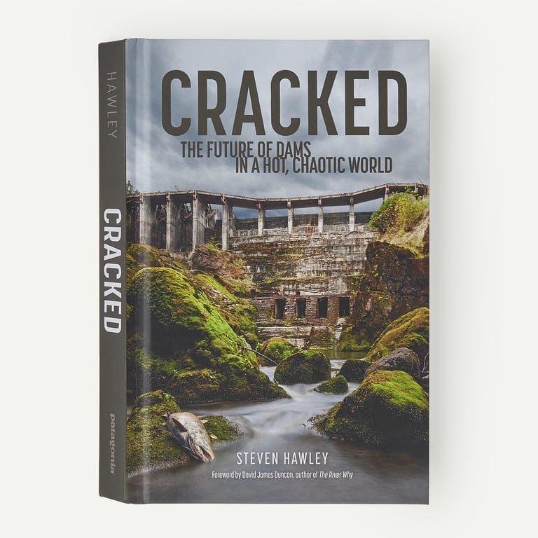 Cracked: The Future of Dams in a Hot, Chaotic World by Steven Hawley (hardcover book)