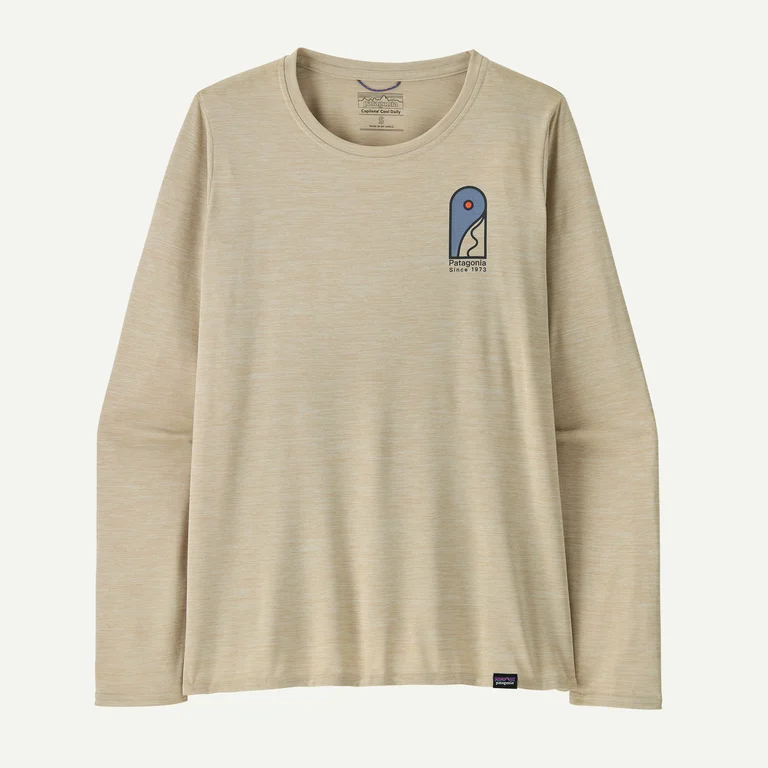 Patagonia Women's Long-Sleeved Capilene&reg; Cool Daily Graphic Shirt - Lands