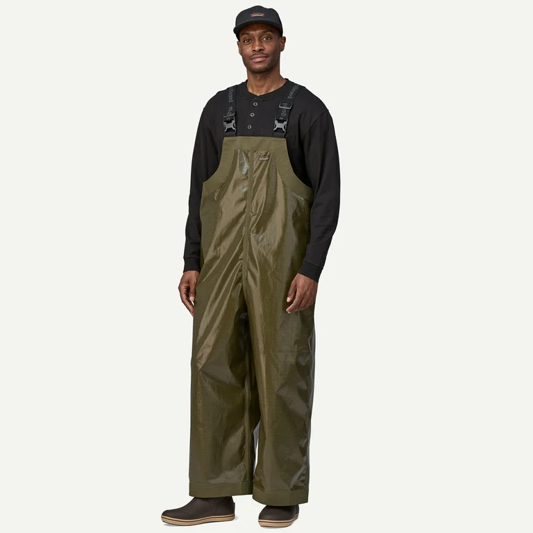 Patagonia Hose-Down Slicker Bib Overalls - Waterproof Bibs