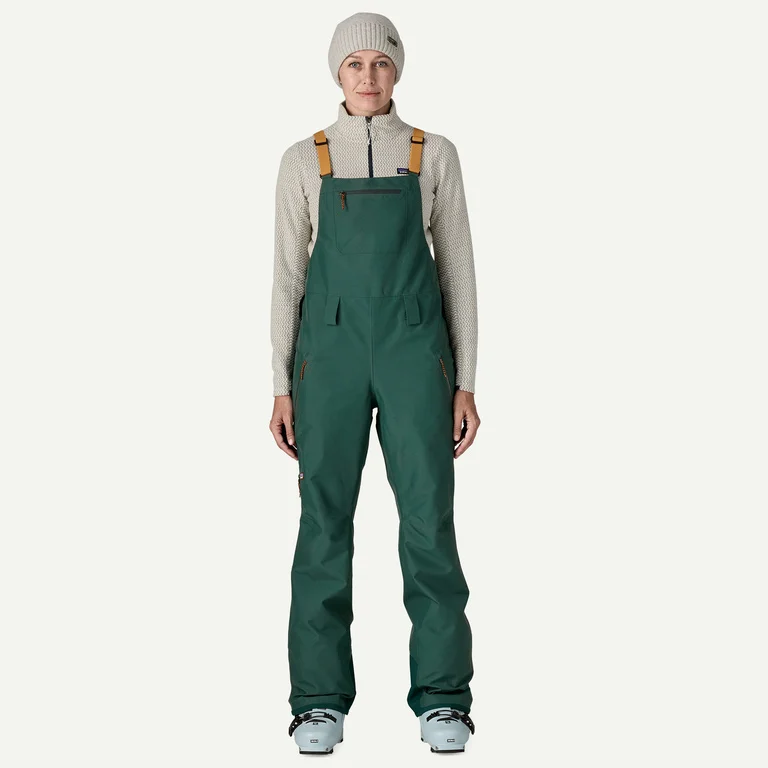 Patagonia Women's Powder Town Ski/Snowboard Bibs - Short