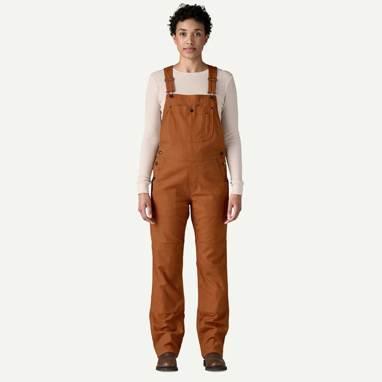 Patagonia Women's All Seasons Canvas Bib Work Overalls - Regular