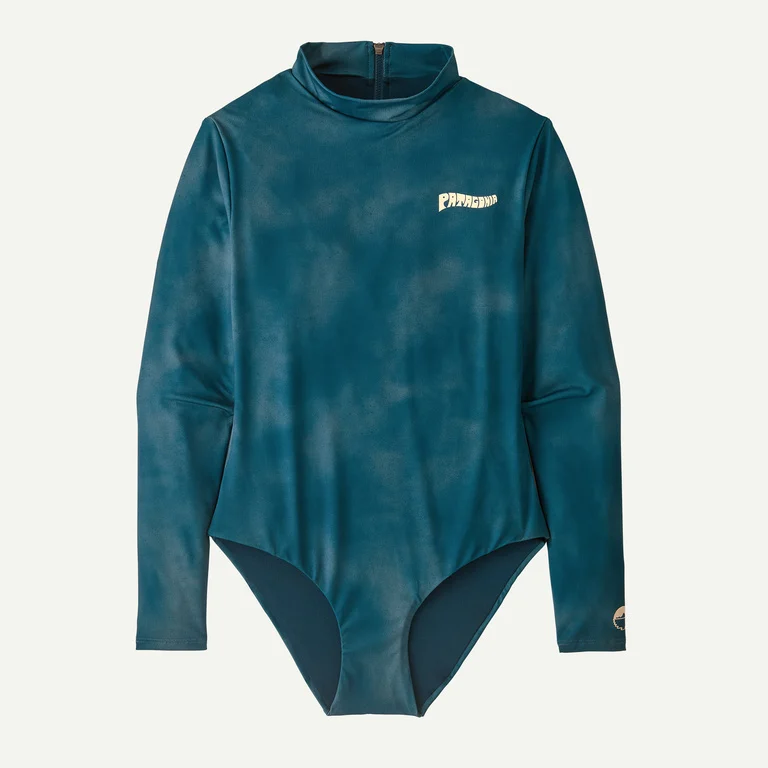 Patagonia Women's Long-Sleeved Swell Seeker One-Piece Swimsuit