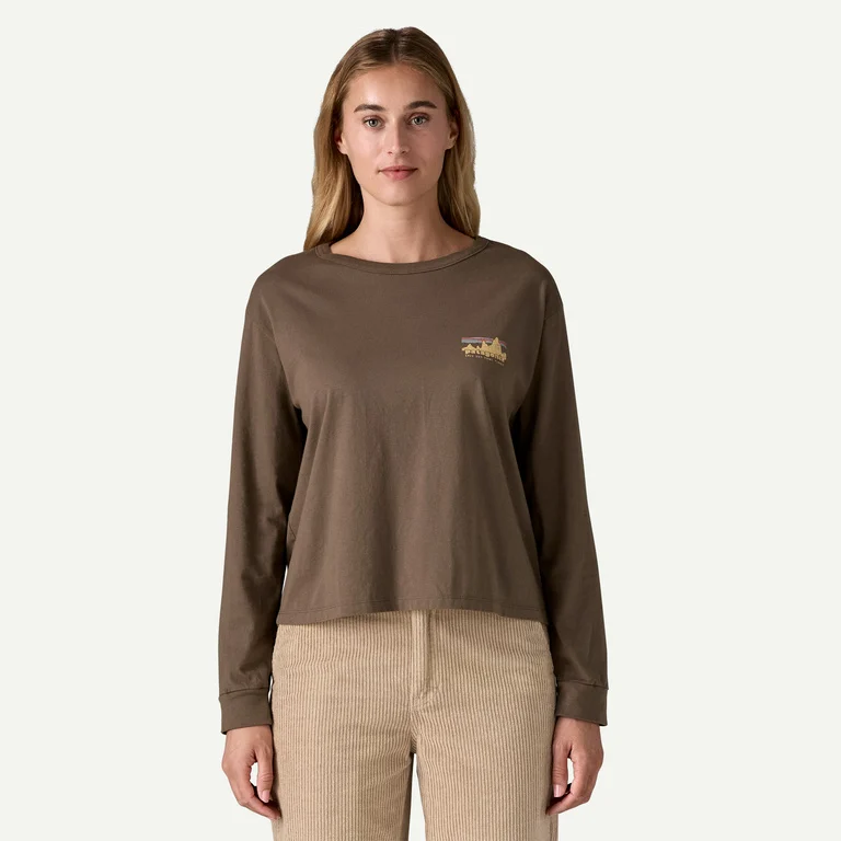 Patagonia Women's Long-Sleeved '73 Skyline Easy-Cut Organic Shirt