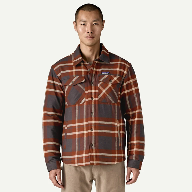 Patagonia Men's Lightweight Insulated Fjord Flannel Shirt