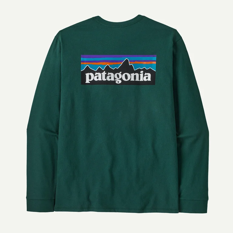 Patagonia Men's Long-Sleeved P-6 Logo Responsibili-Tee&reg;