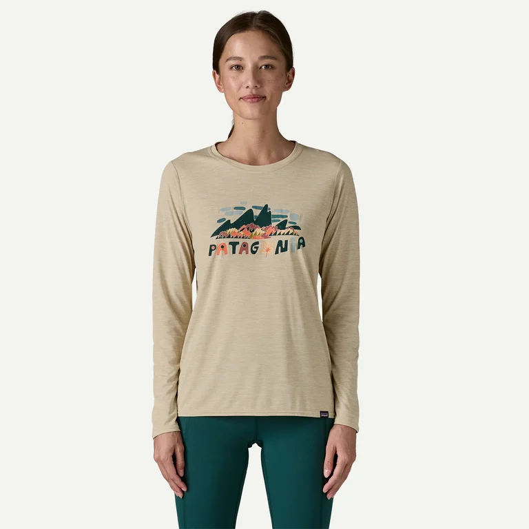 Patagonia Women's Long-Sleeved Capilene&reg; Cool Daily Graphic Shirt