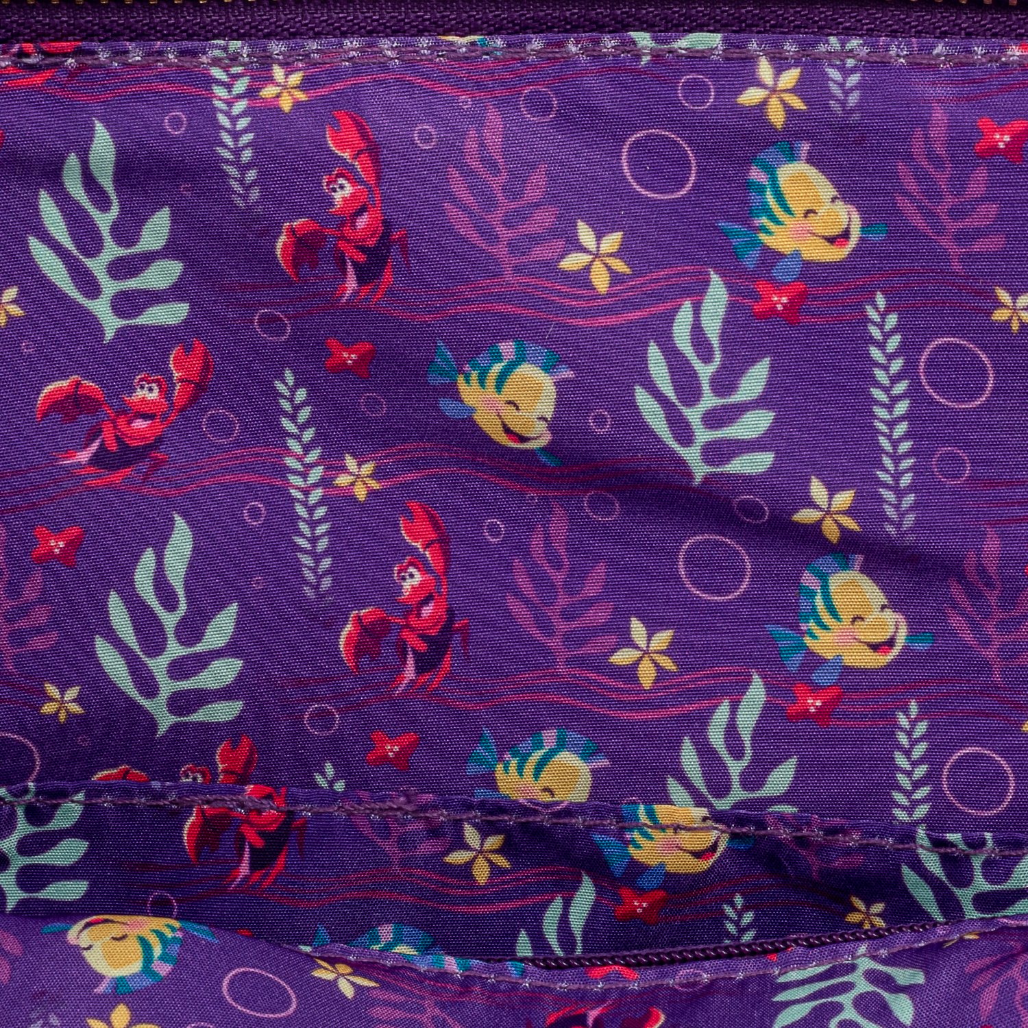 Disney The Little Mermaid Ariel Castle Crossbody Bag