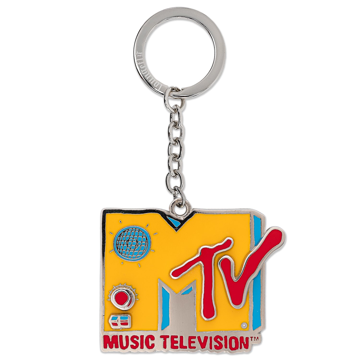 MTV Logo Enamel Keychain