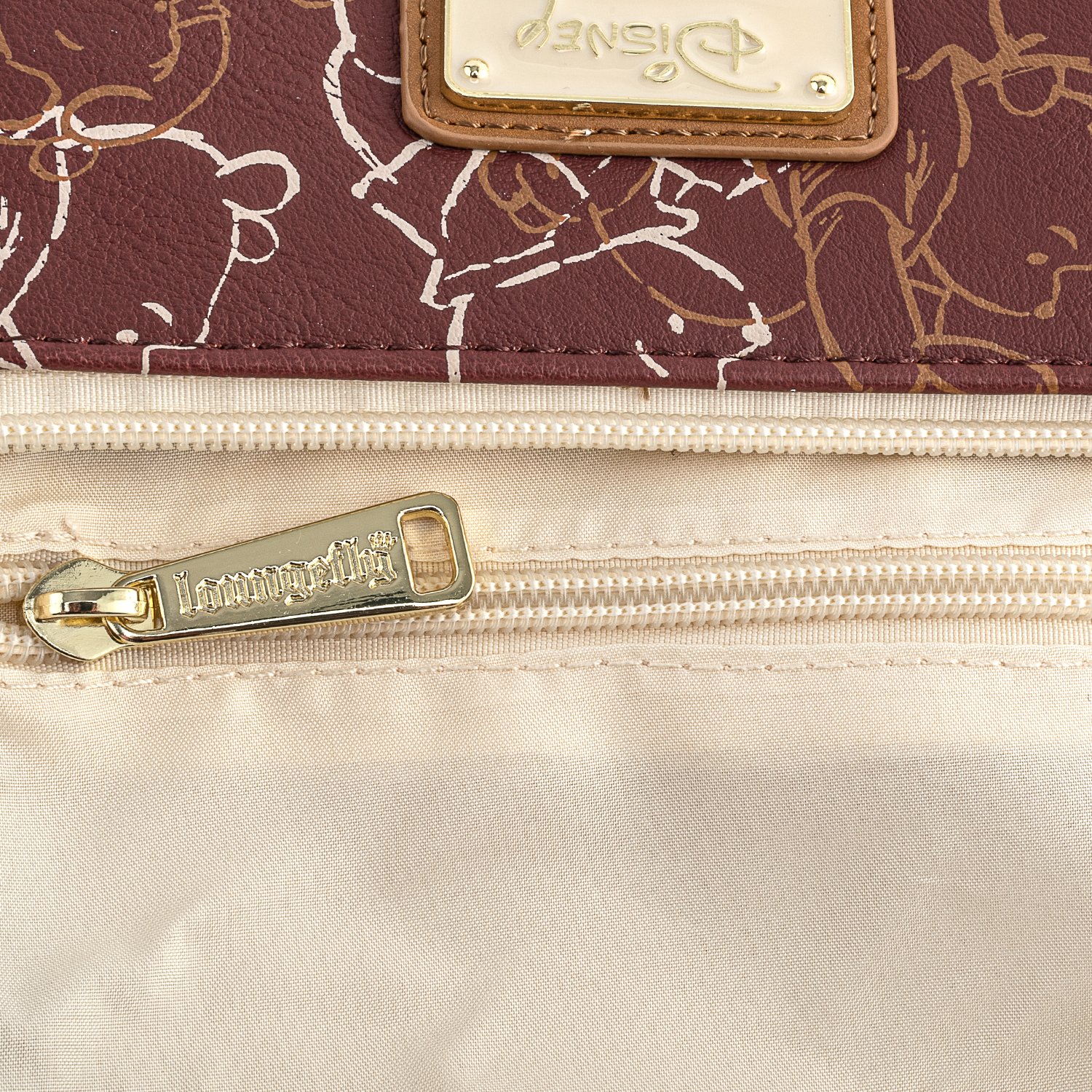 Exclusive - Disney Winnie the Pooh Line Art Passport Bag