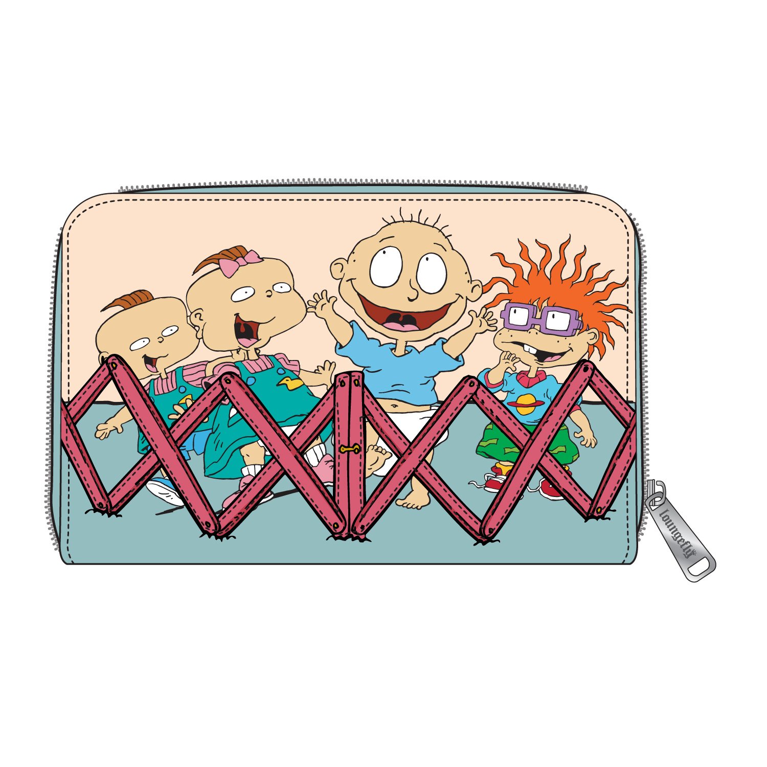 Nickelodeon Rugrats 30th Anniversary Zip Around Wallet