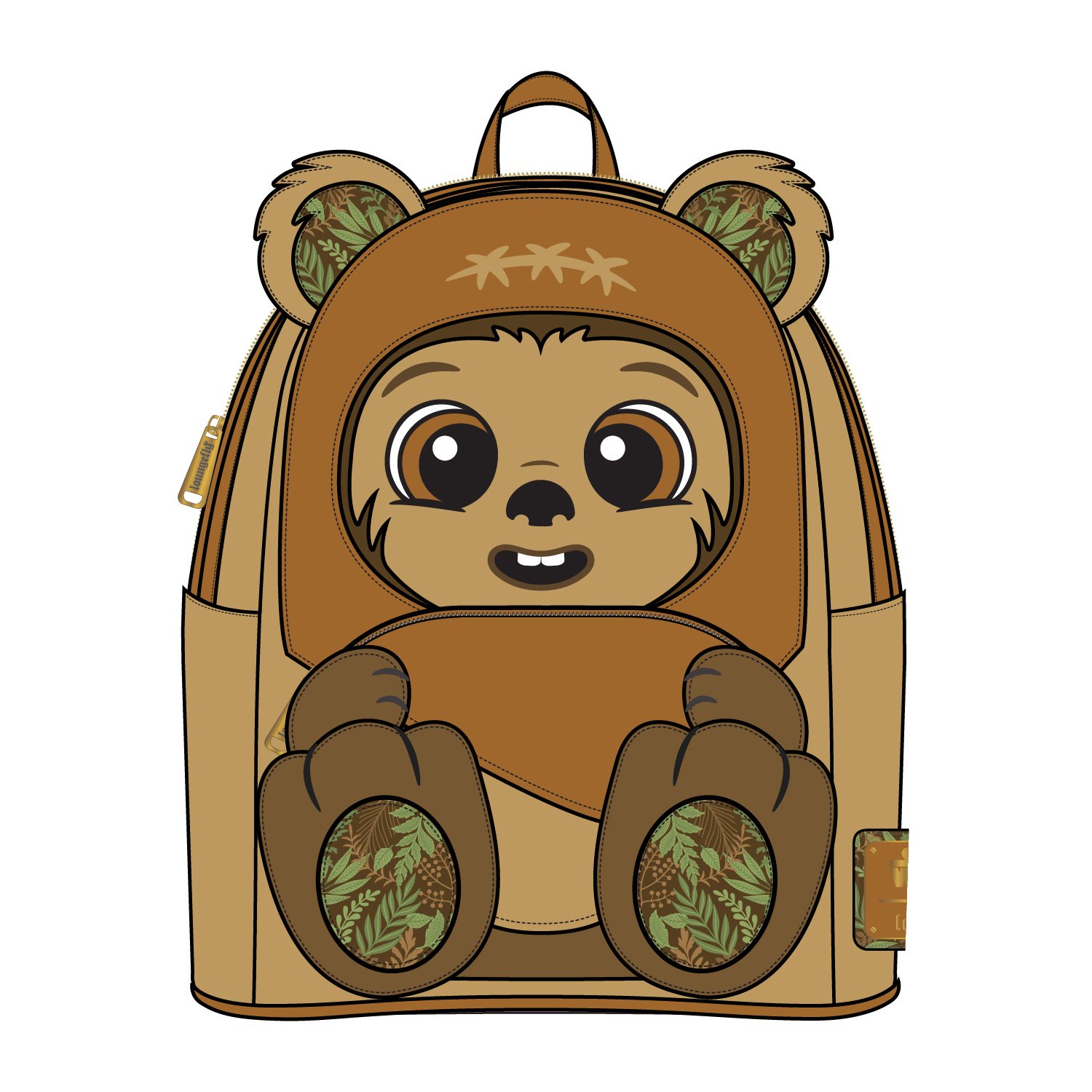Star Wars Wicket W. Warrick Cosplay Mini Backpack