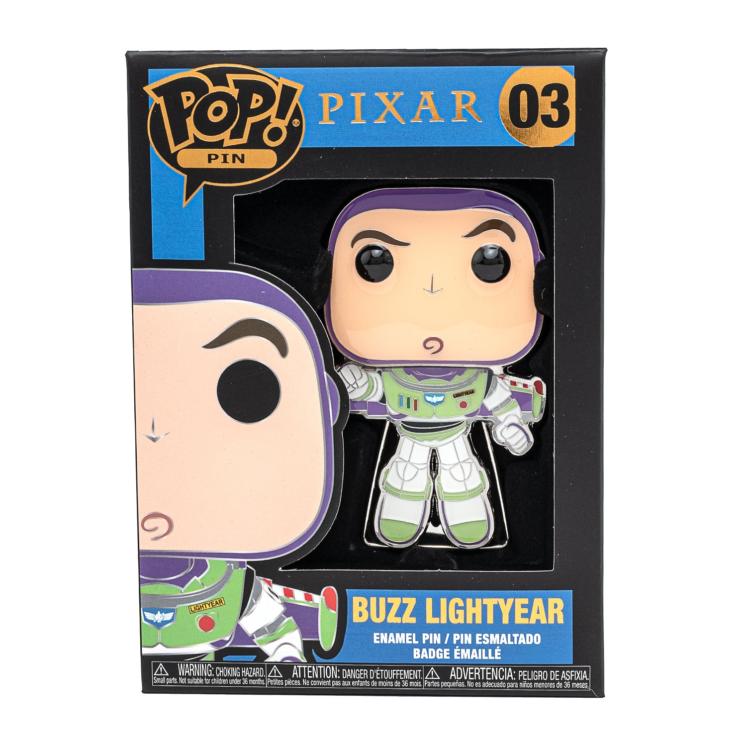 Pixar Toy Story Buzz Lightyear Funko Pop! Pin