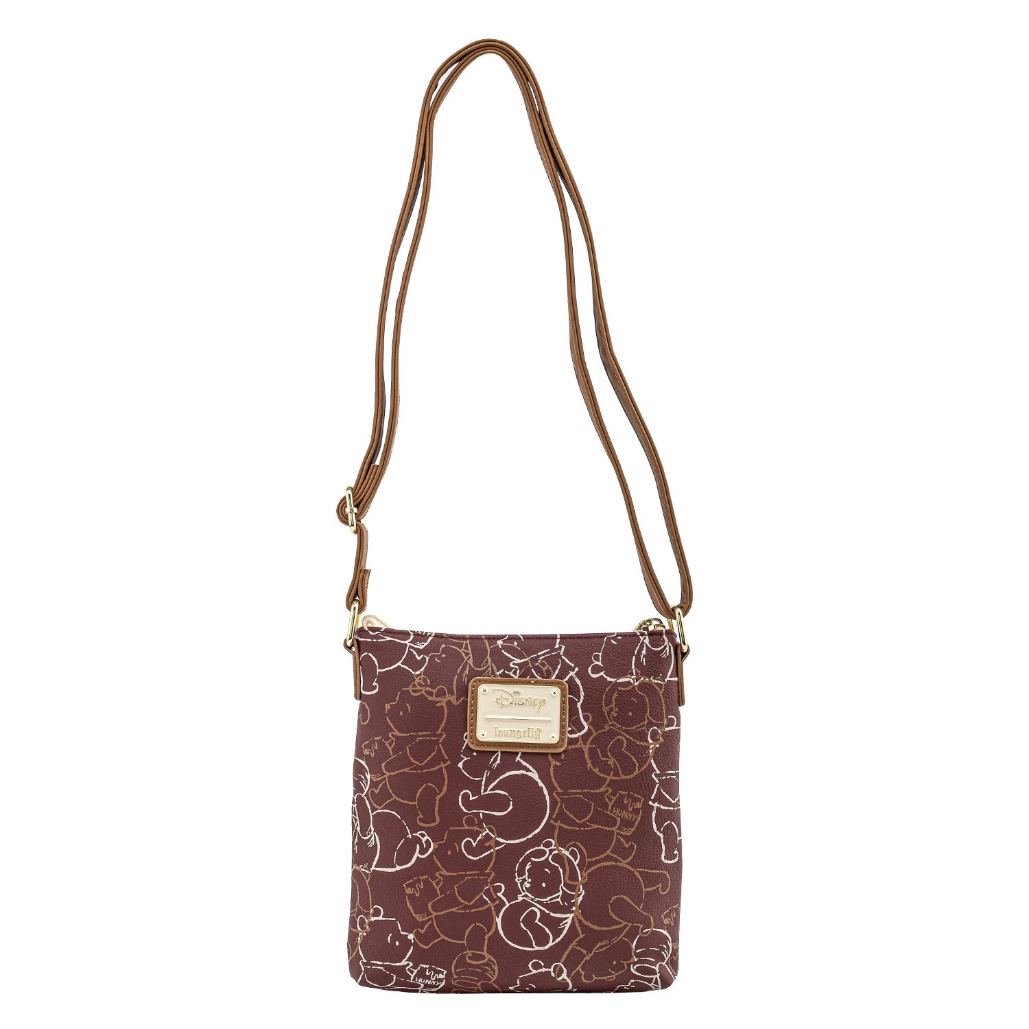 Exclusive - Disney Winnie the Pooh Line Art Passport Bag