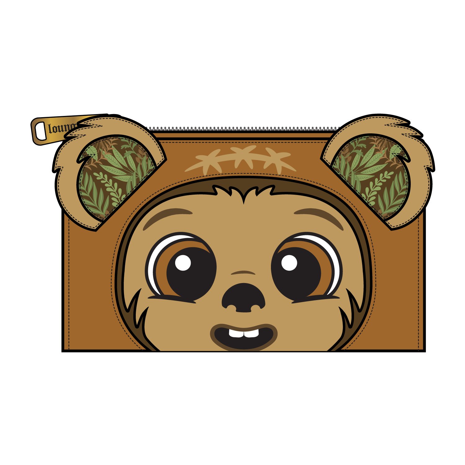 Star Wars Wicket W. Warrick Cosplay Flap Wallet