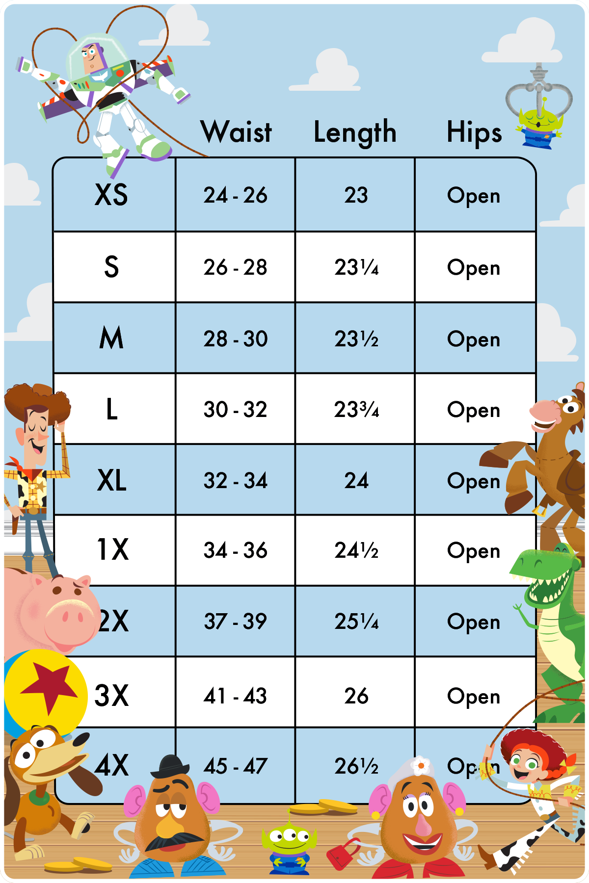 Pixar Stitch Shoppe Toy Story Friends  Sandy  Skirt