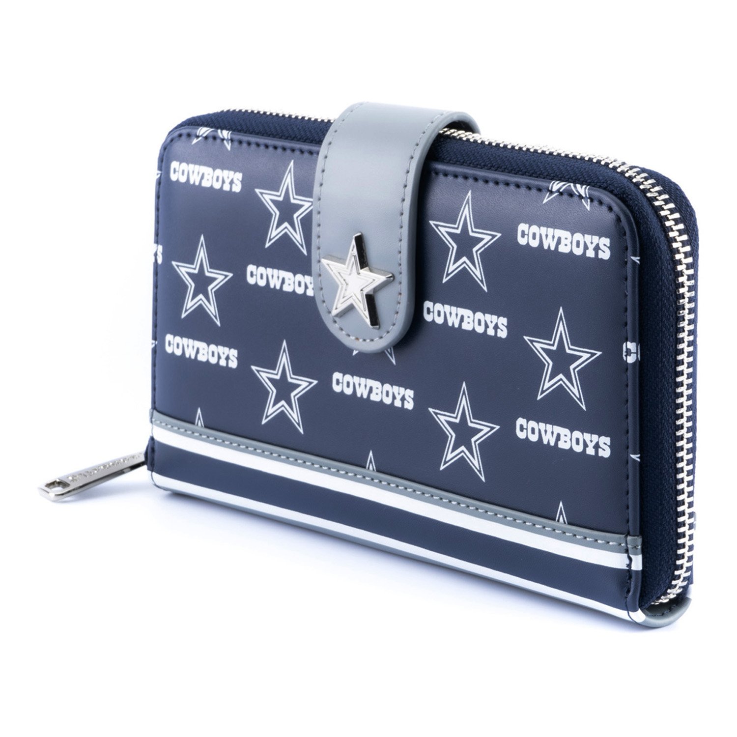 NFL Dallas Cowboys Logo Zip Around Wallet