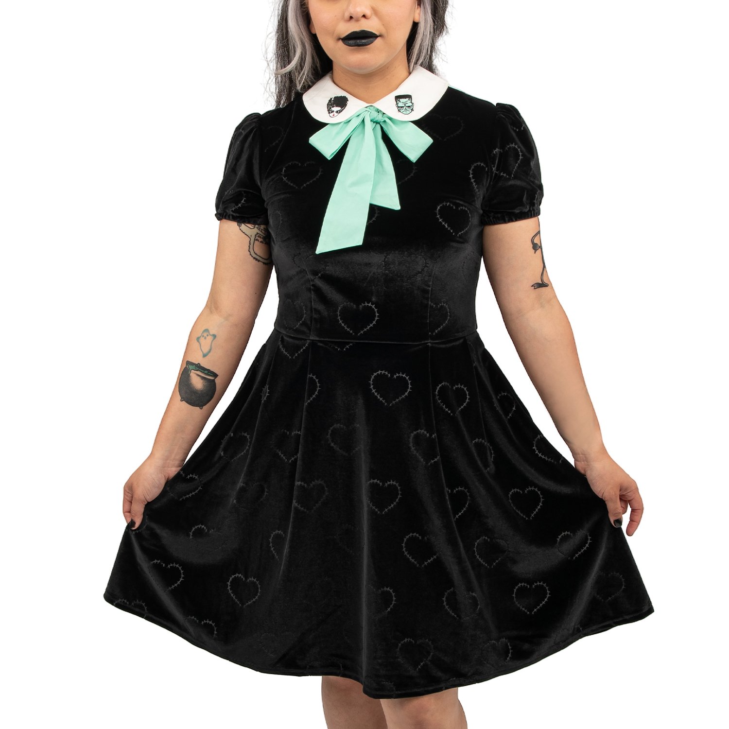 Universal Monsters Bride of Frankenstein Stitch Shoppe  Alicia  Dress