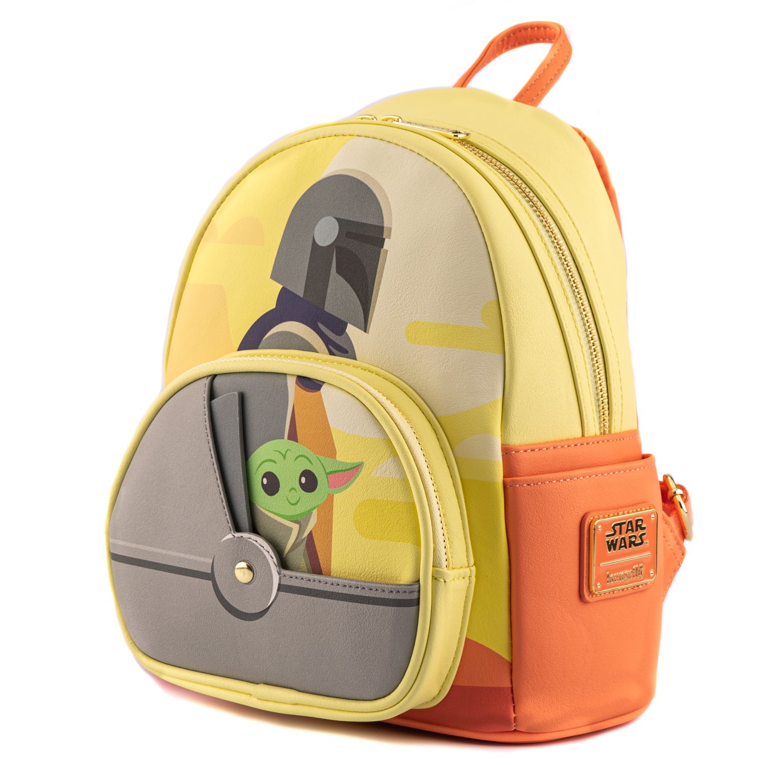 NYCC 2021 Virtual Con Exclusive - Star Wars The Mandalorian Grogu in Cradle Mini Backpack
