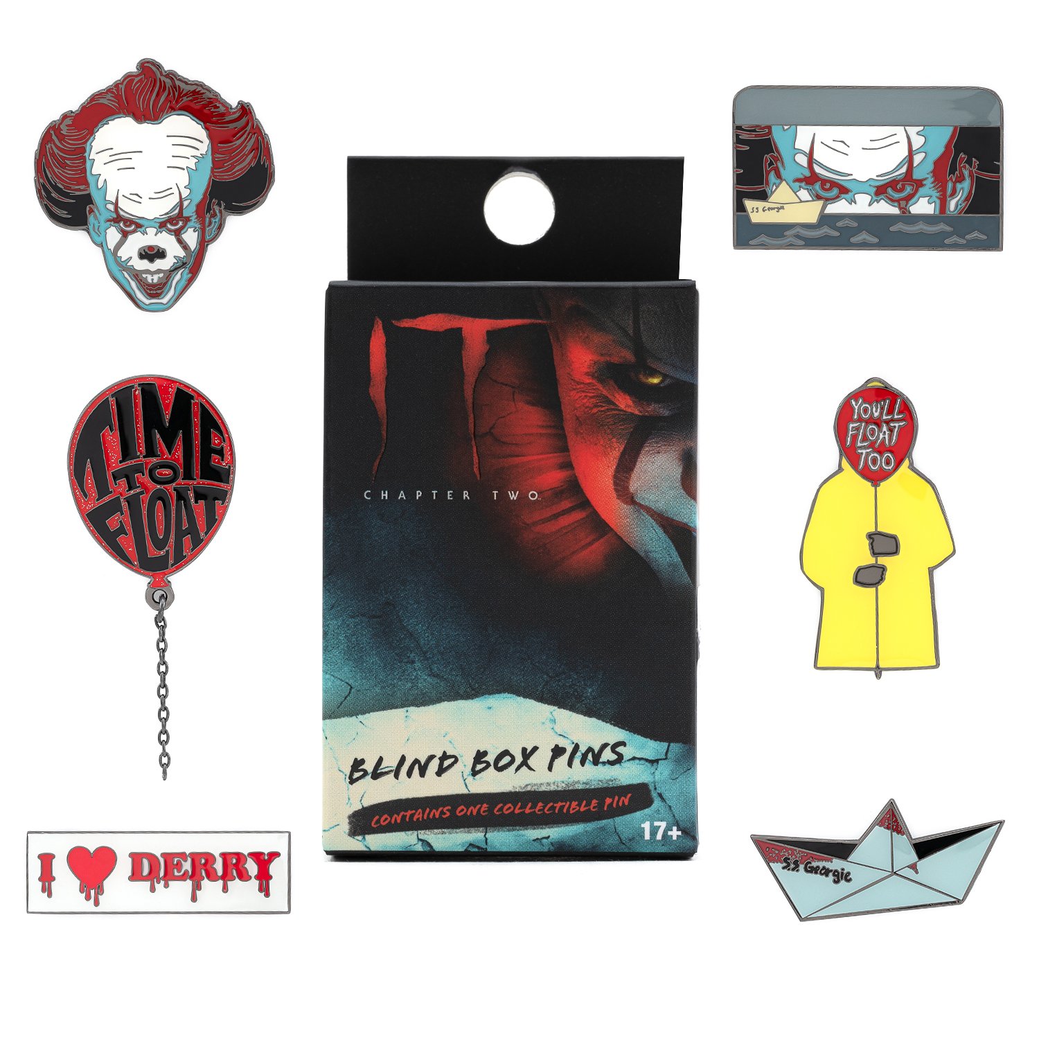 IT Pennywise Blind Box Enamel Pin