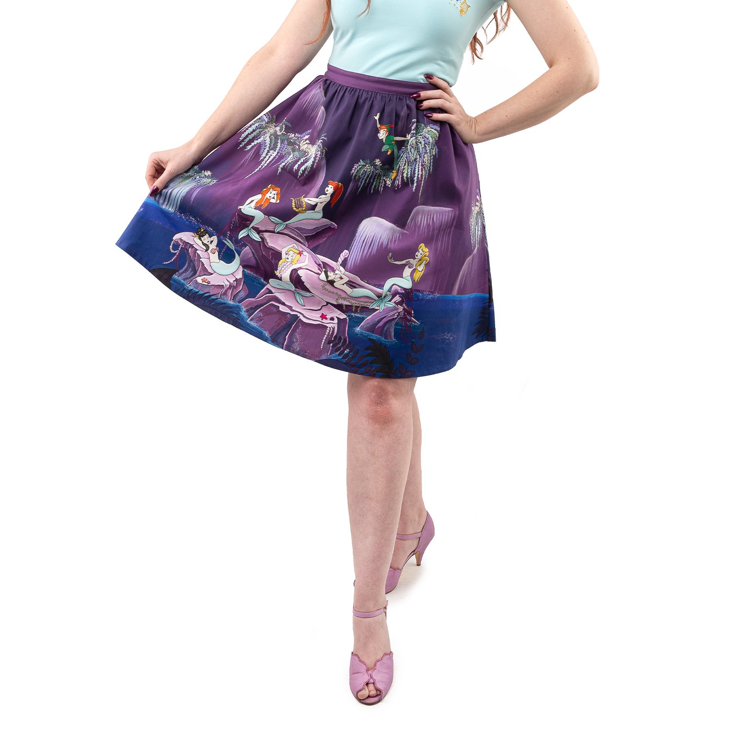 Disney Stitch Shoppe Peter Pan Mermaid  Sandy  Skirt