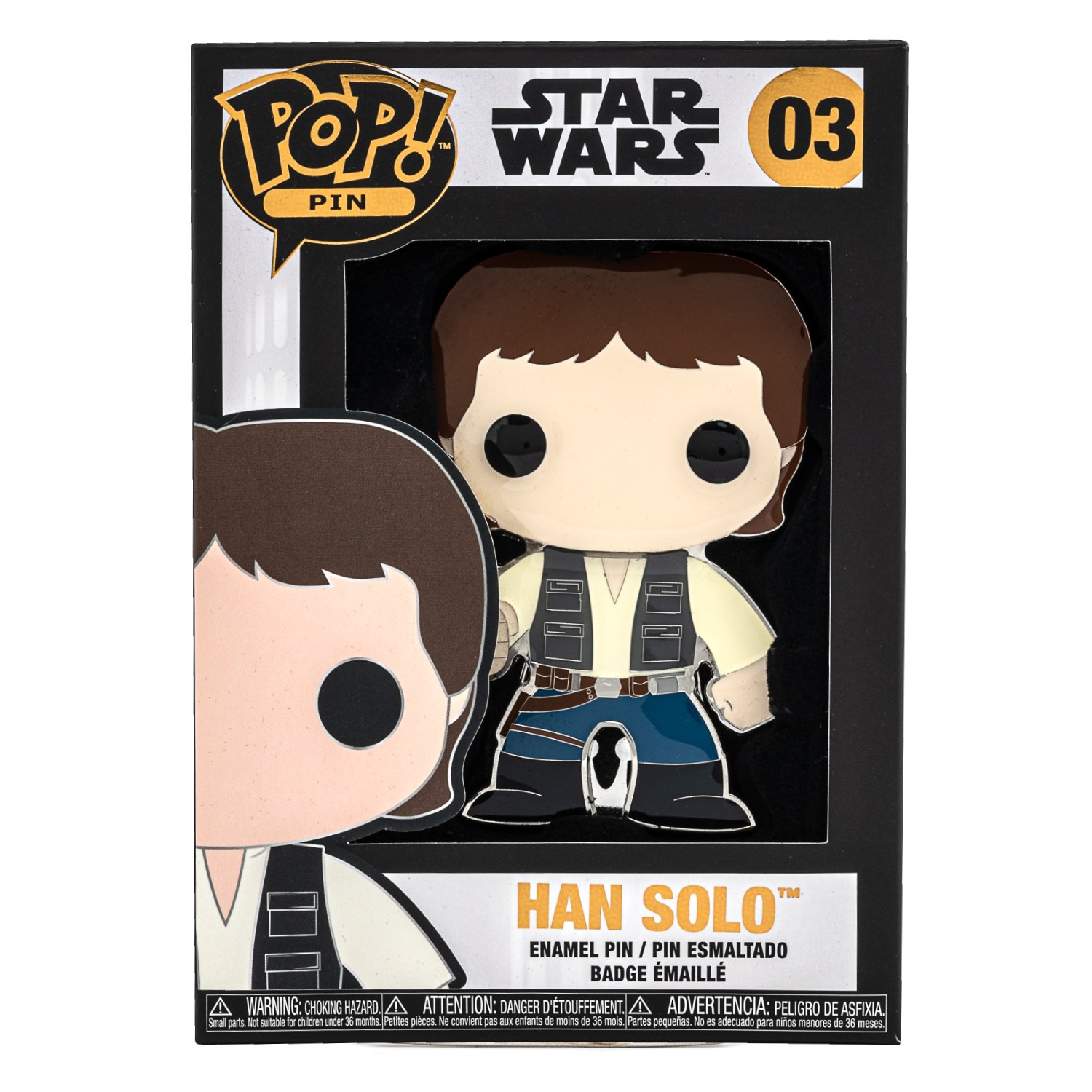 Star Wars Han Solo Funko Pop! Pin