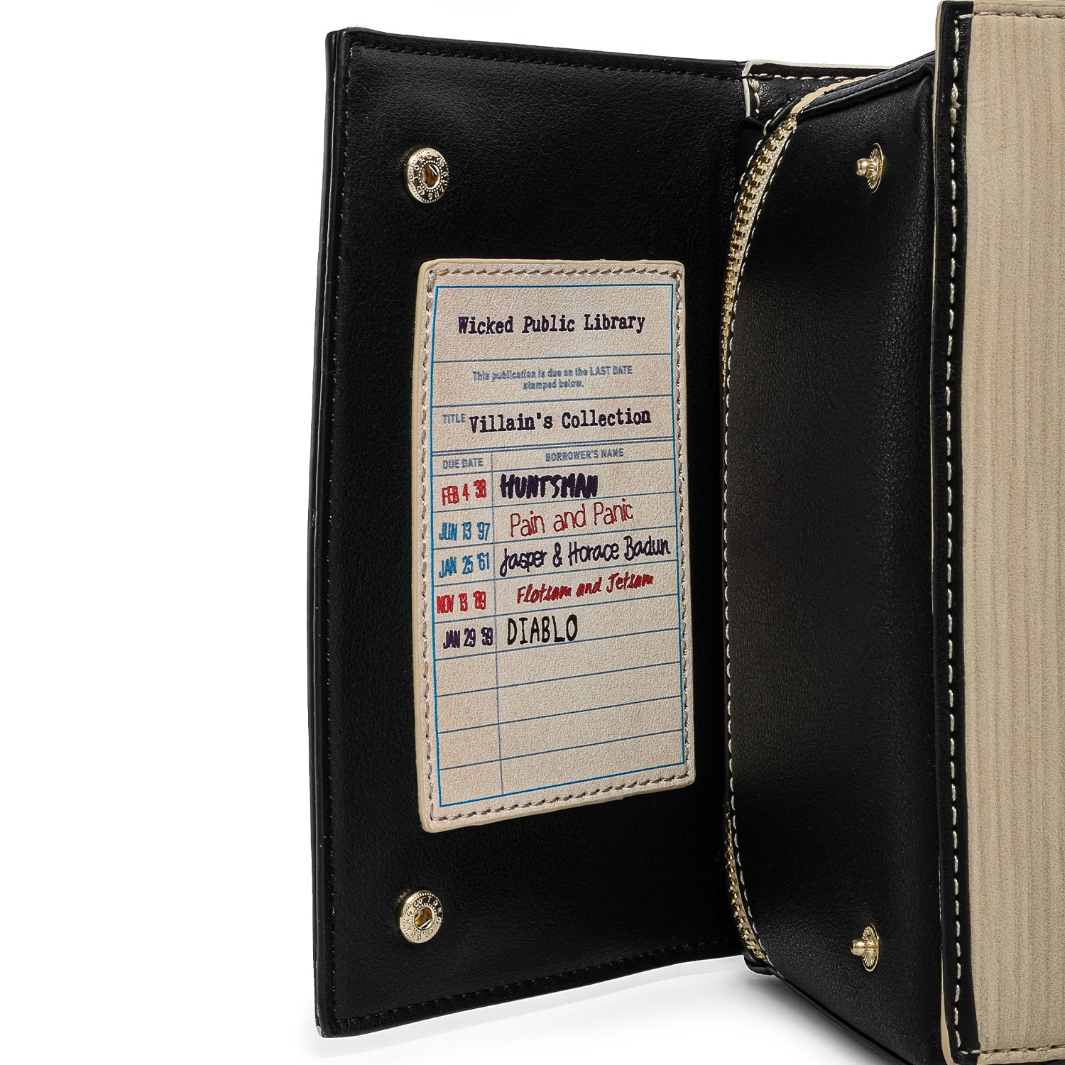 Exclusive - Disney Stitch Shoppe Villains Books Crossbody Bag