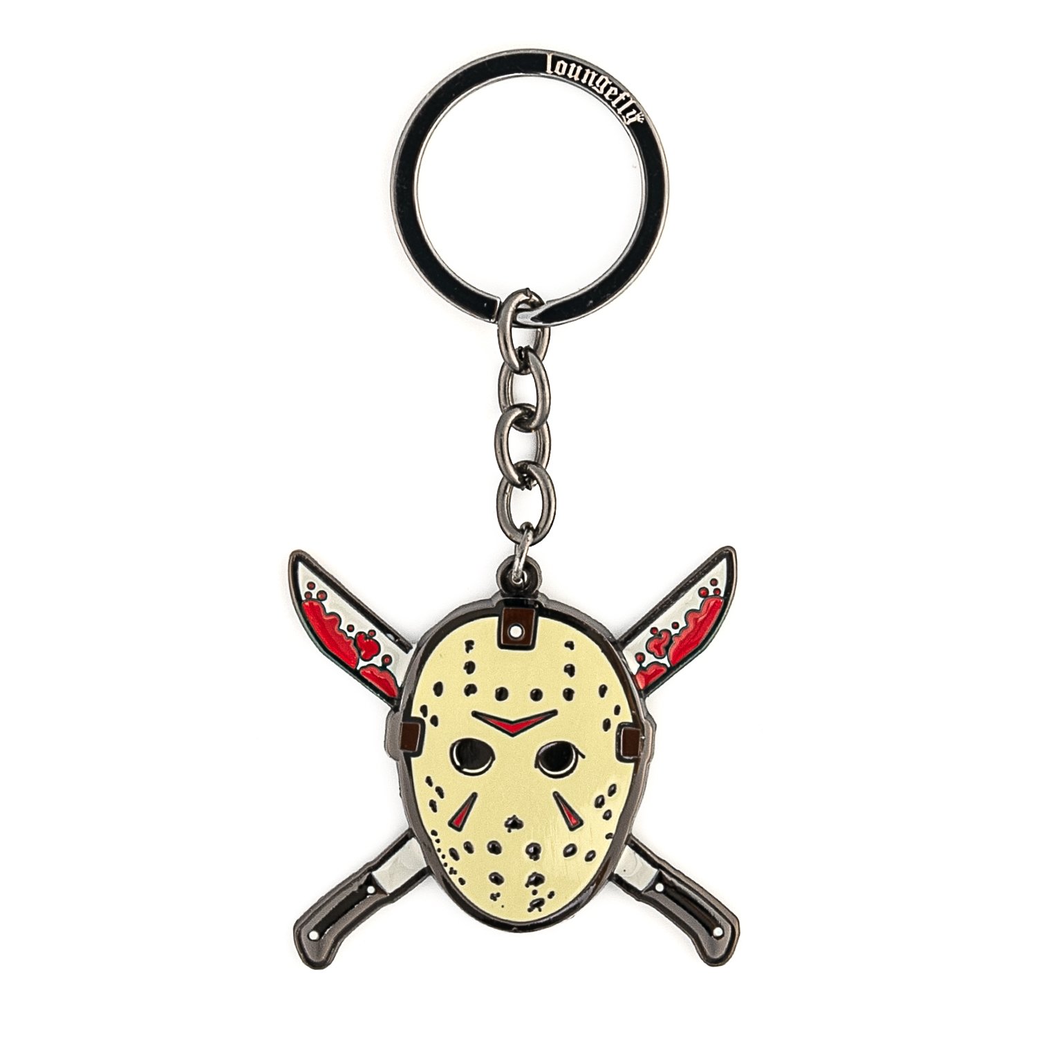 Friday the 13th Jason Mask Enamel Keychain