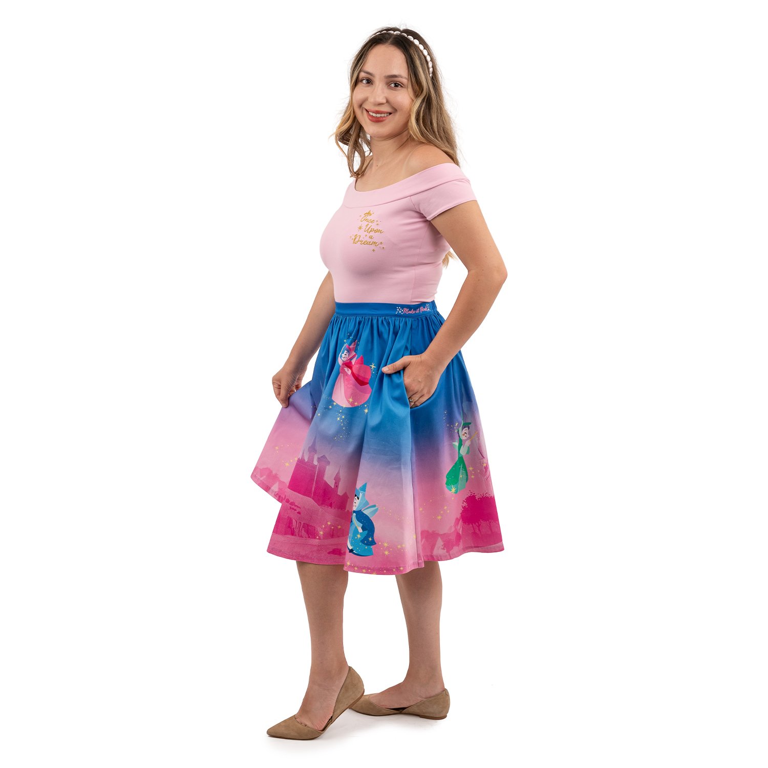Disney Stitch Shoppe Sleeping Beauty  Sandy  Skirt