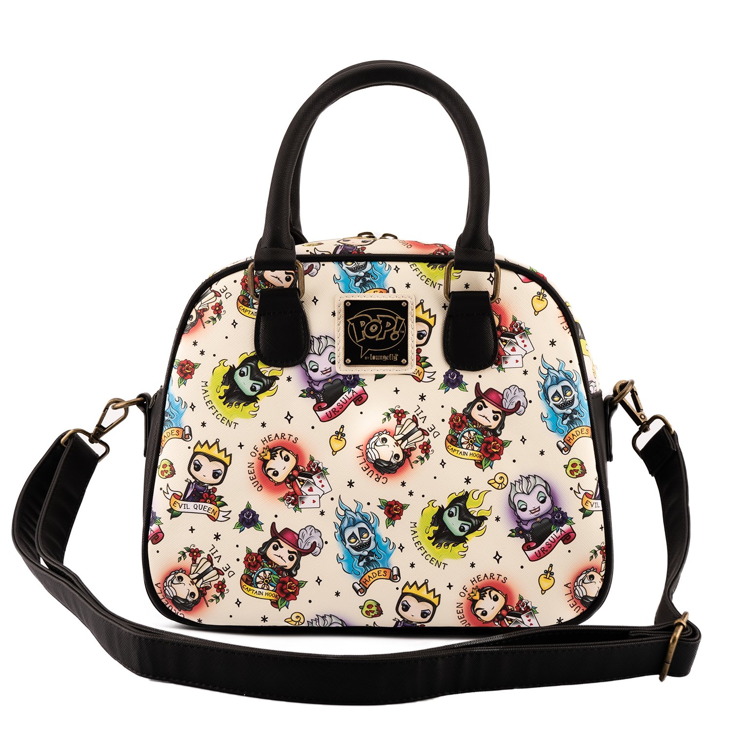Funko Pop! by Loungefly Disney Villains Tattoo Crossbody Bag