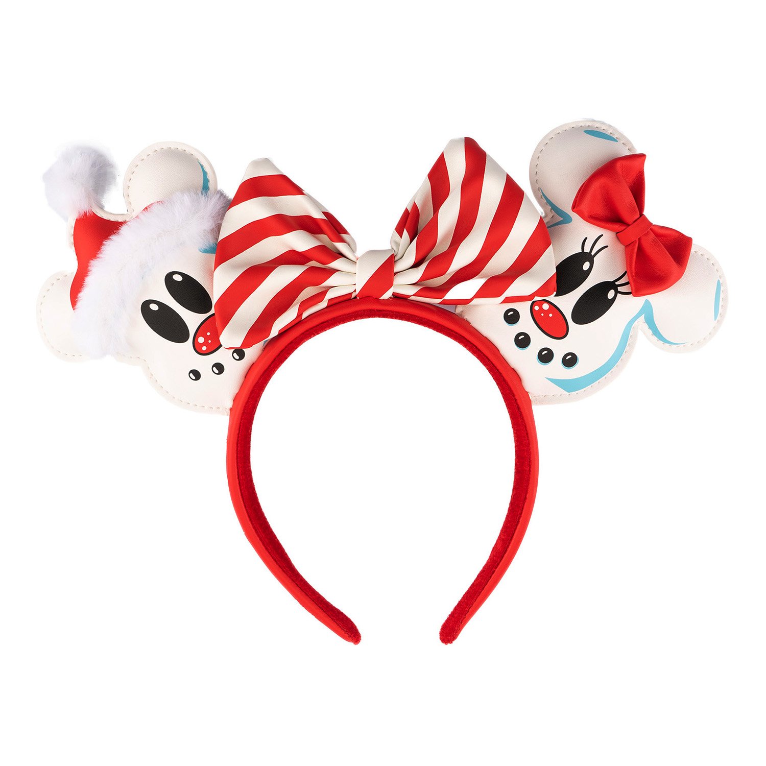 Disney Snowman Mickey and Minnie Mouse Ears Headband