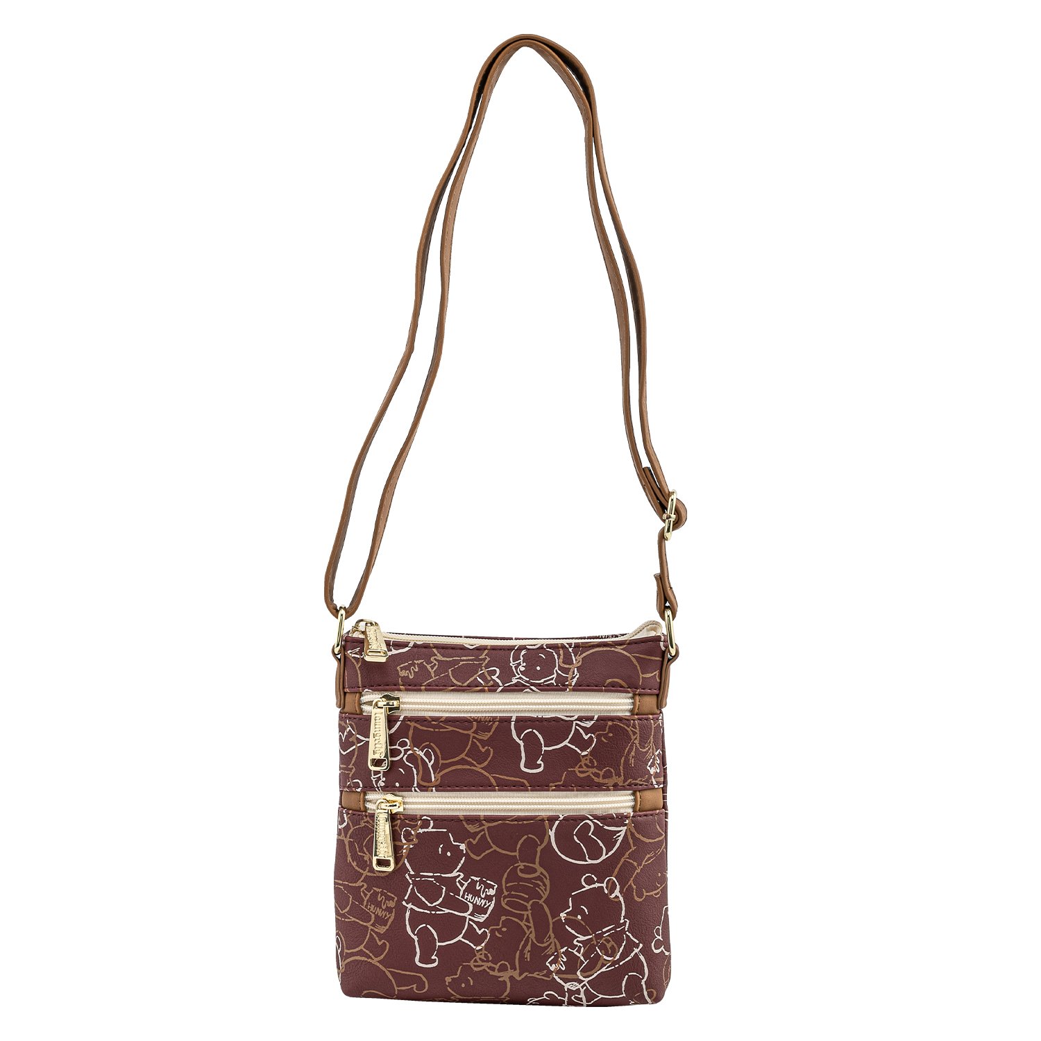 Exclusive - Disney Winnie the Pooh Line Art Passport Bag