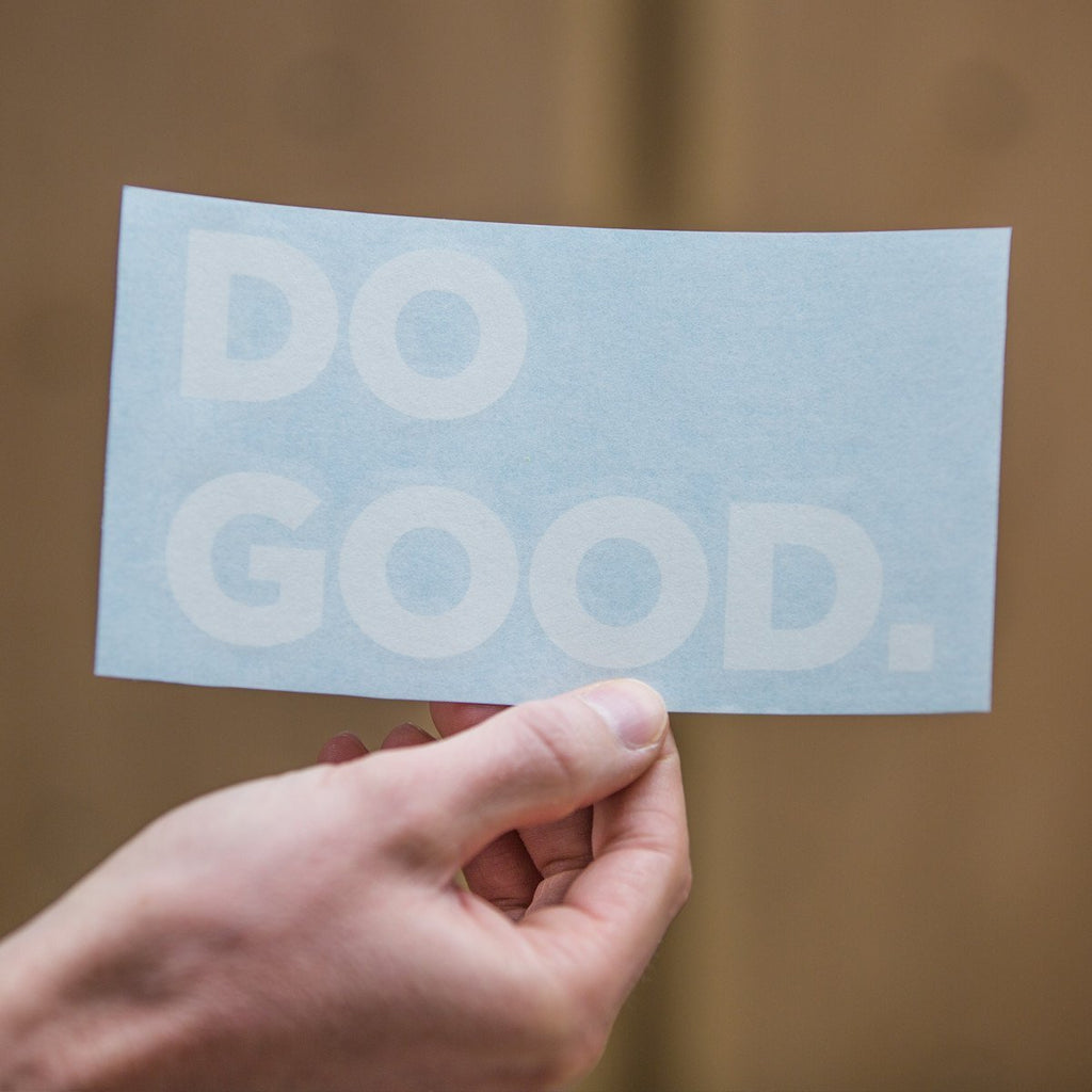 DO GOOD Decal