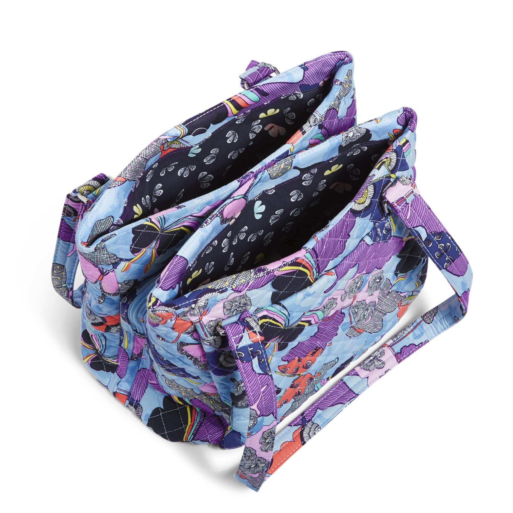 Multi-Compartment Shoulder Bag