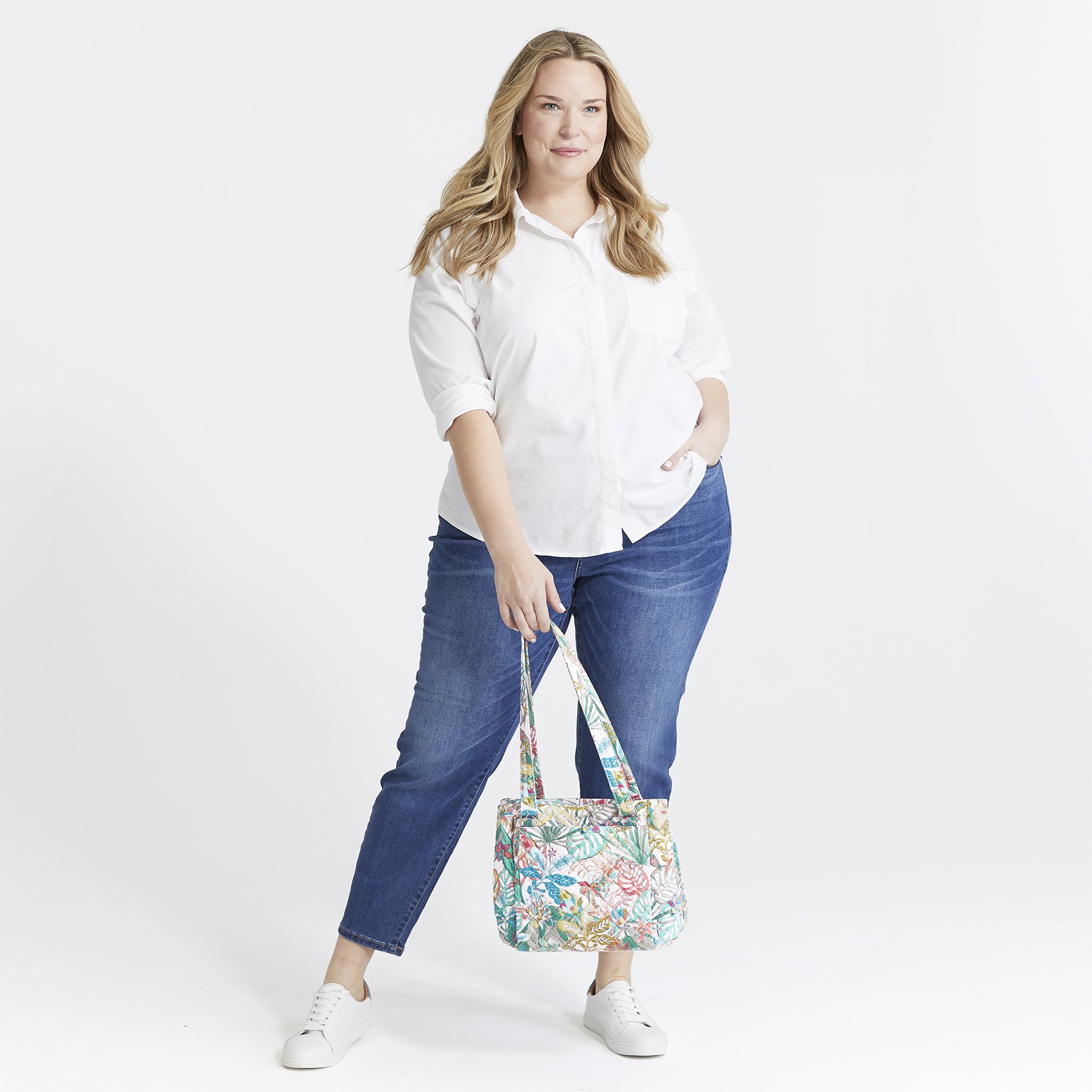 Multi-Compartment Shoulder Bag