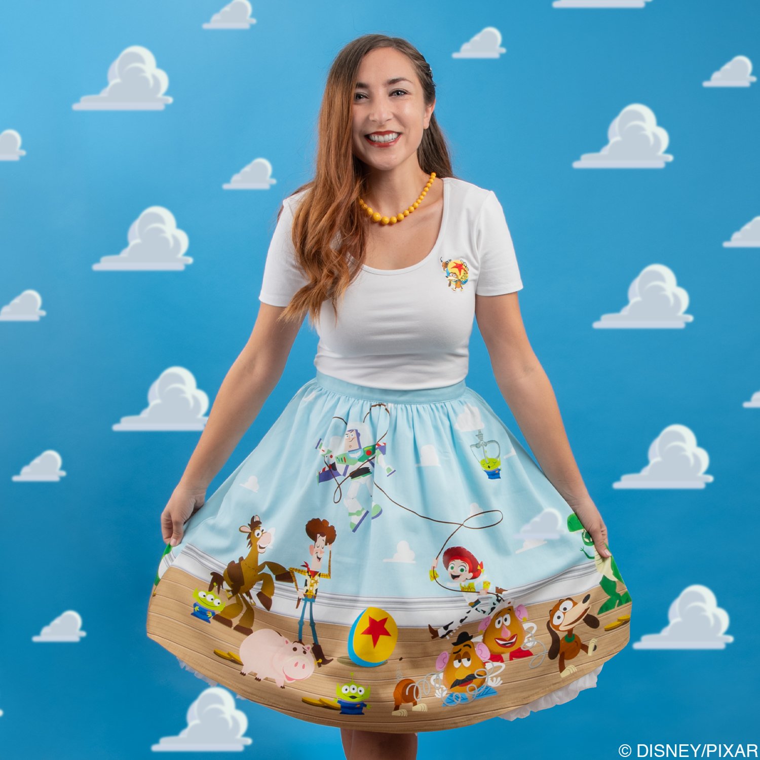 Pixar Stitch Shoppe Toy Story Friends  Sandy  Skirt