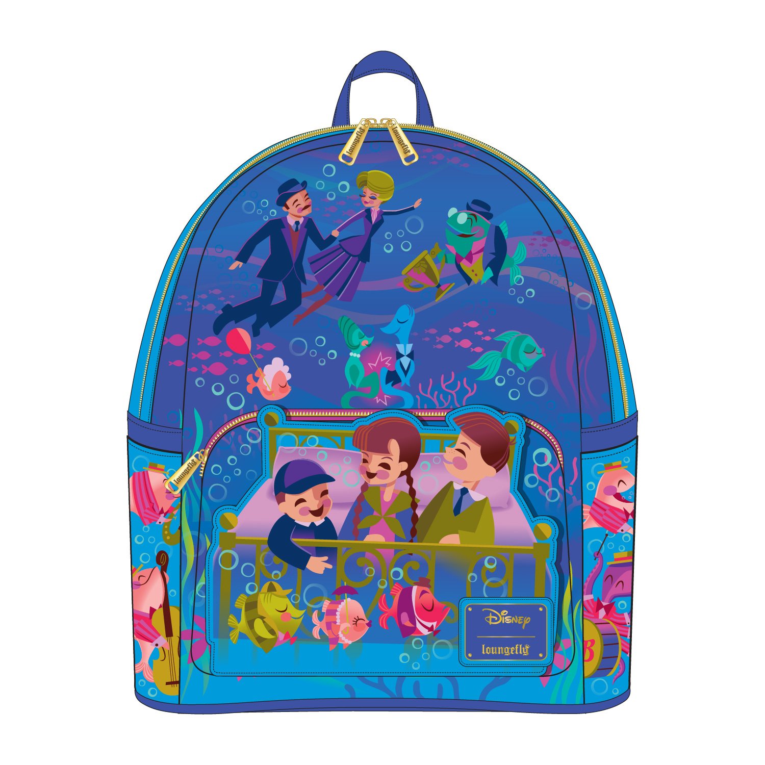 Disney Bedknobs and Broomsticks Underwater Mini Backpack