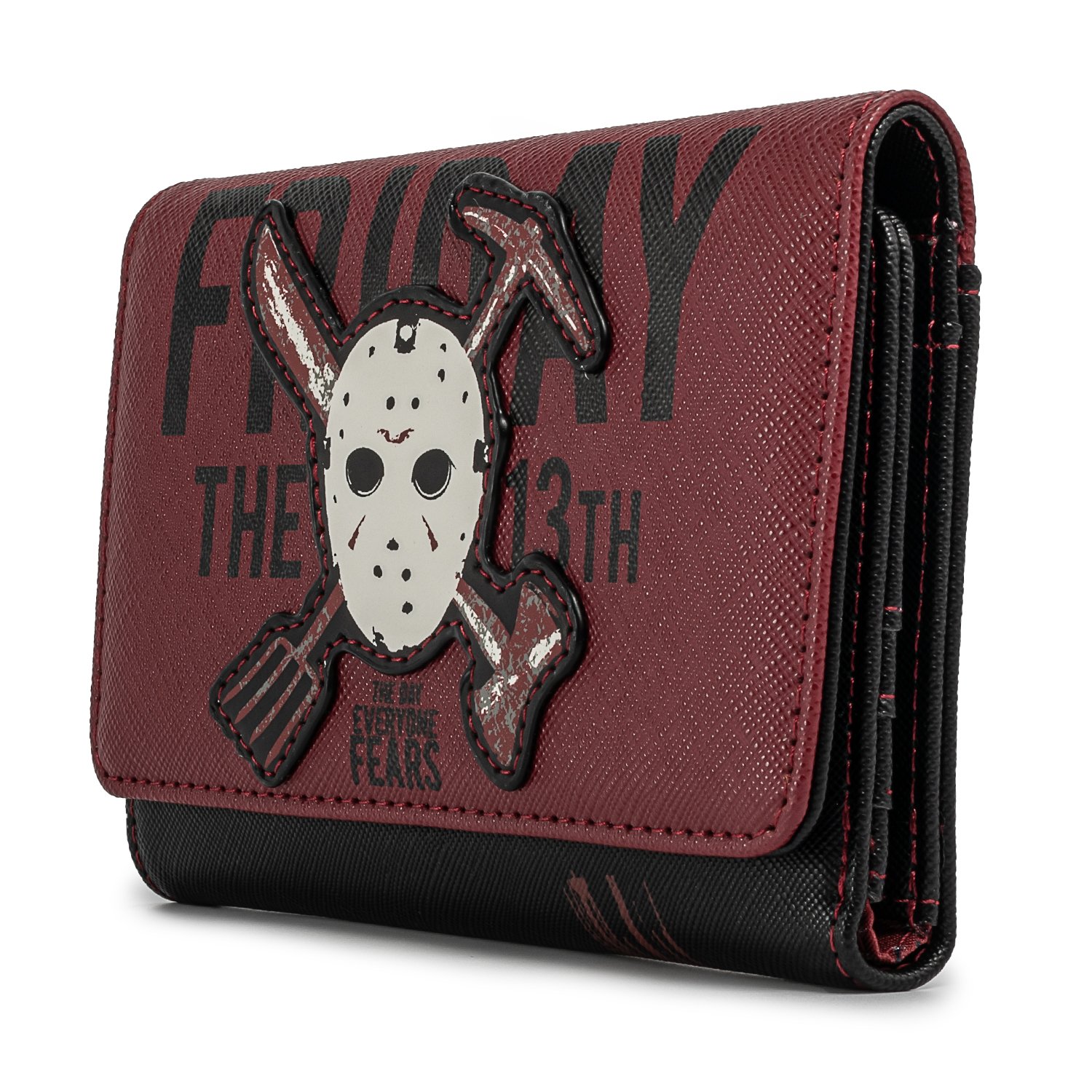 Friday the 13th Jason Mask Tri-Fold Wallet