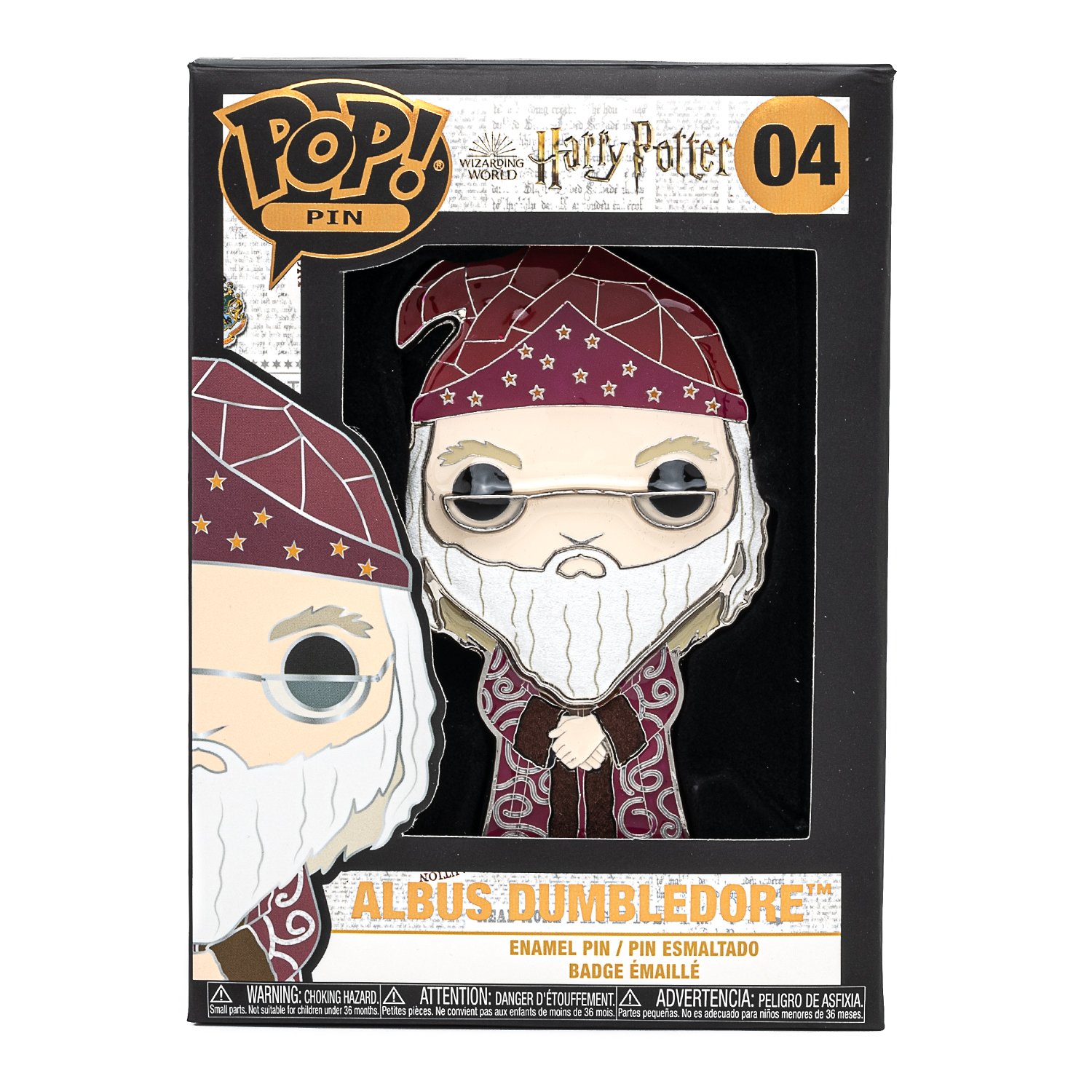 Harry Potter Albus Dumbledore Funko Pop! Pin