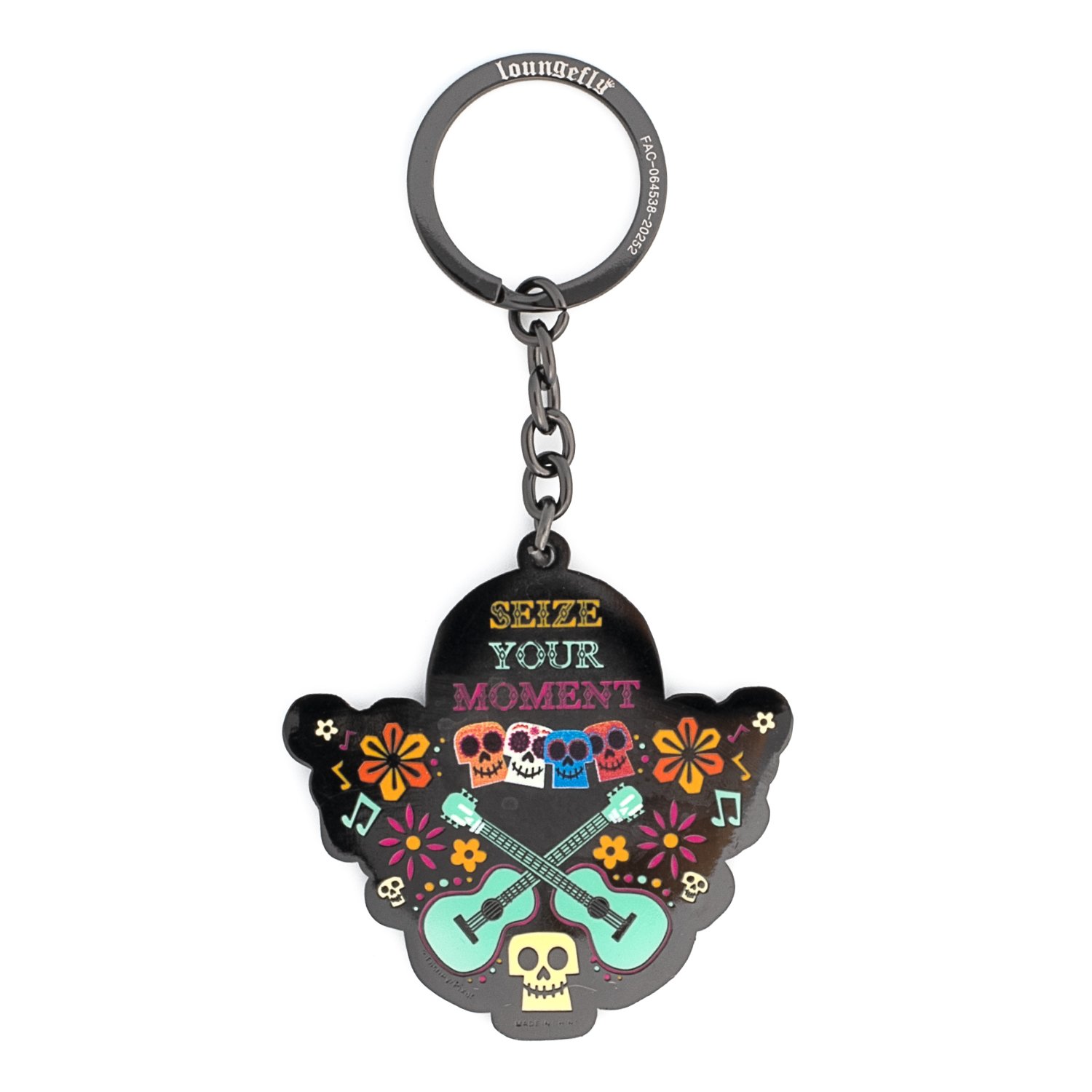 Pixar Coco Seize Your Moment Enamel Keychain