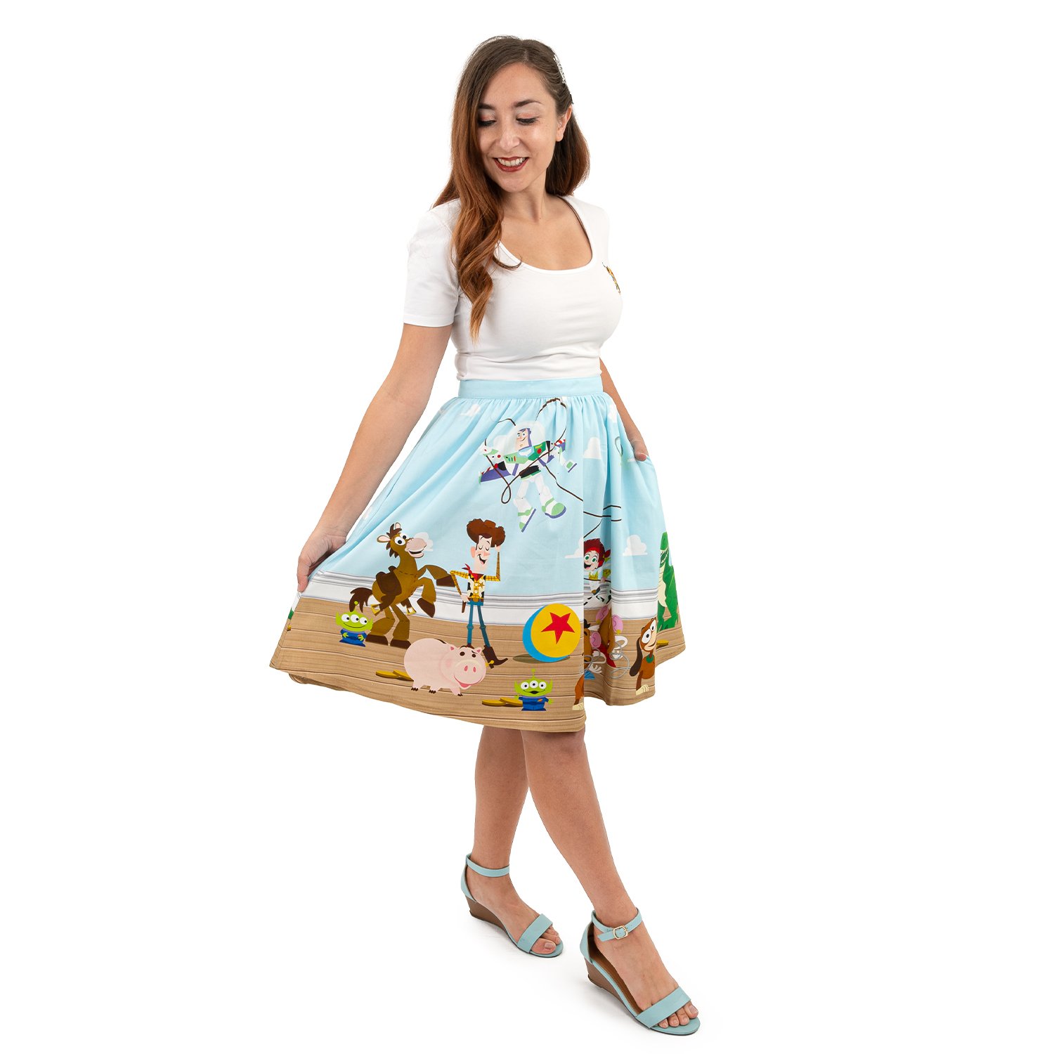 Pixar Stitch Shoppe Toy Story Friends  Sandy  Skirt