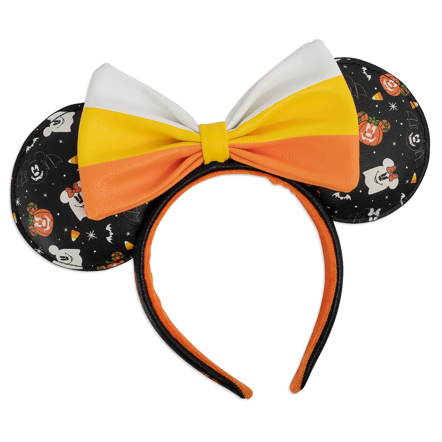 Disney Spooky Mickey and Minnie Mouse Candy Corn Ears Headband