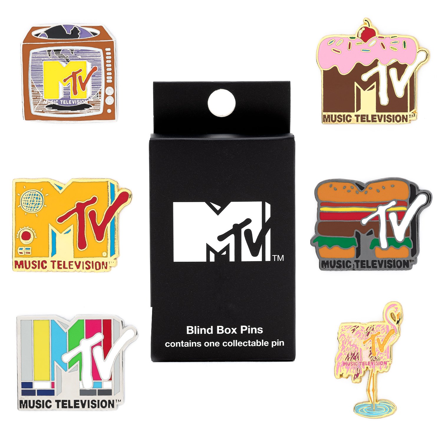 MTV Logos Blind Box Enamel Pin