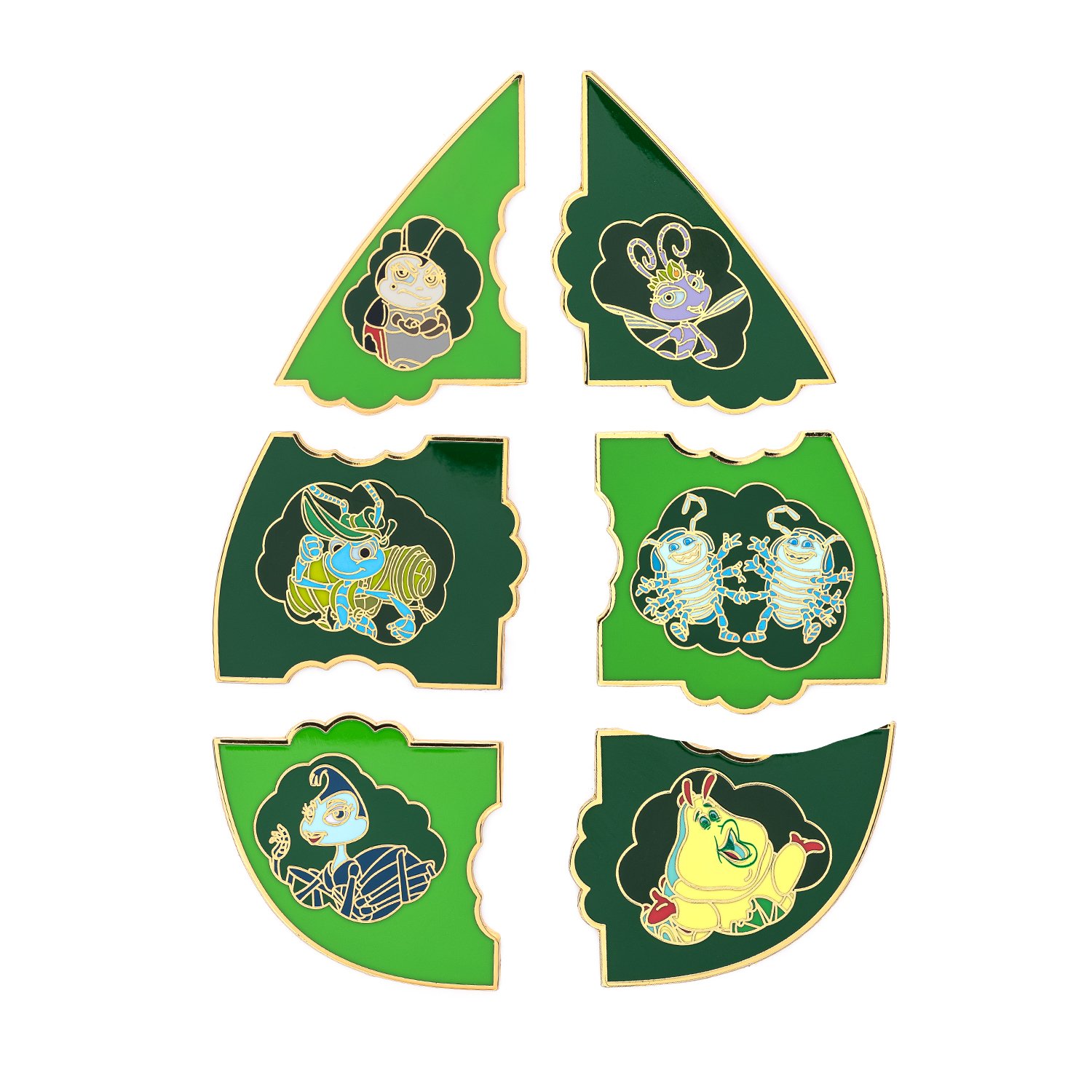 Pixar A Bugs Life Leaf Blind Box Enamel Pin