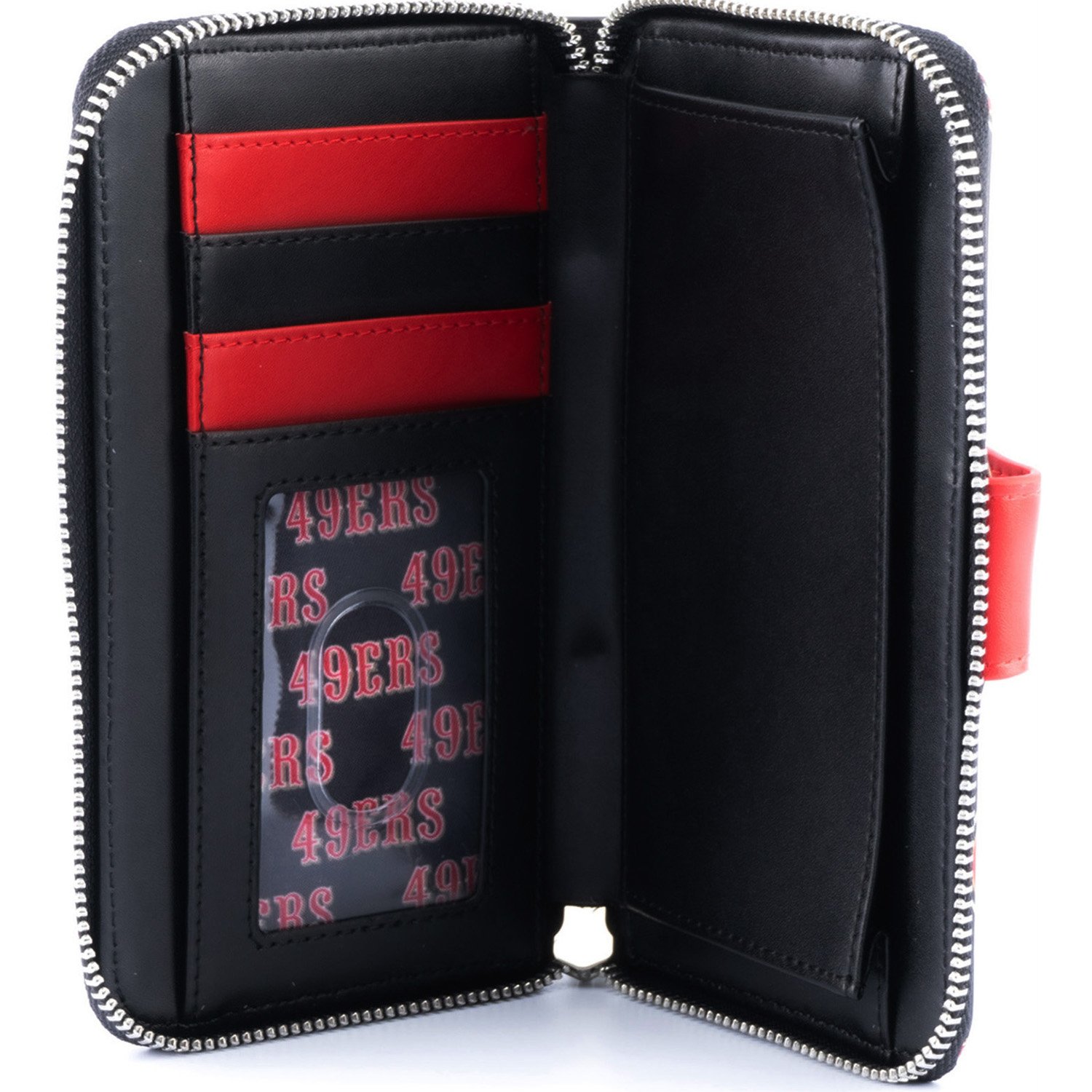 NFL San Francisco 49ers Logo Zip Around Wallet