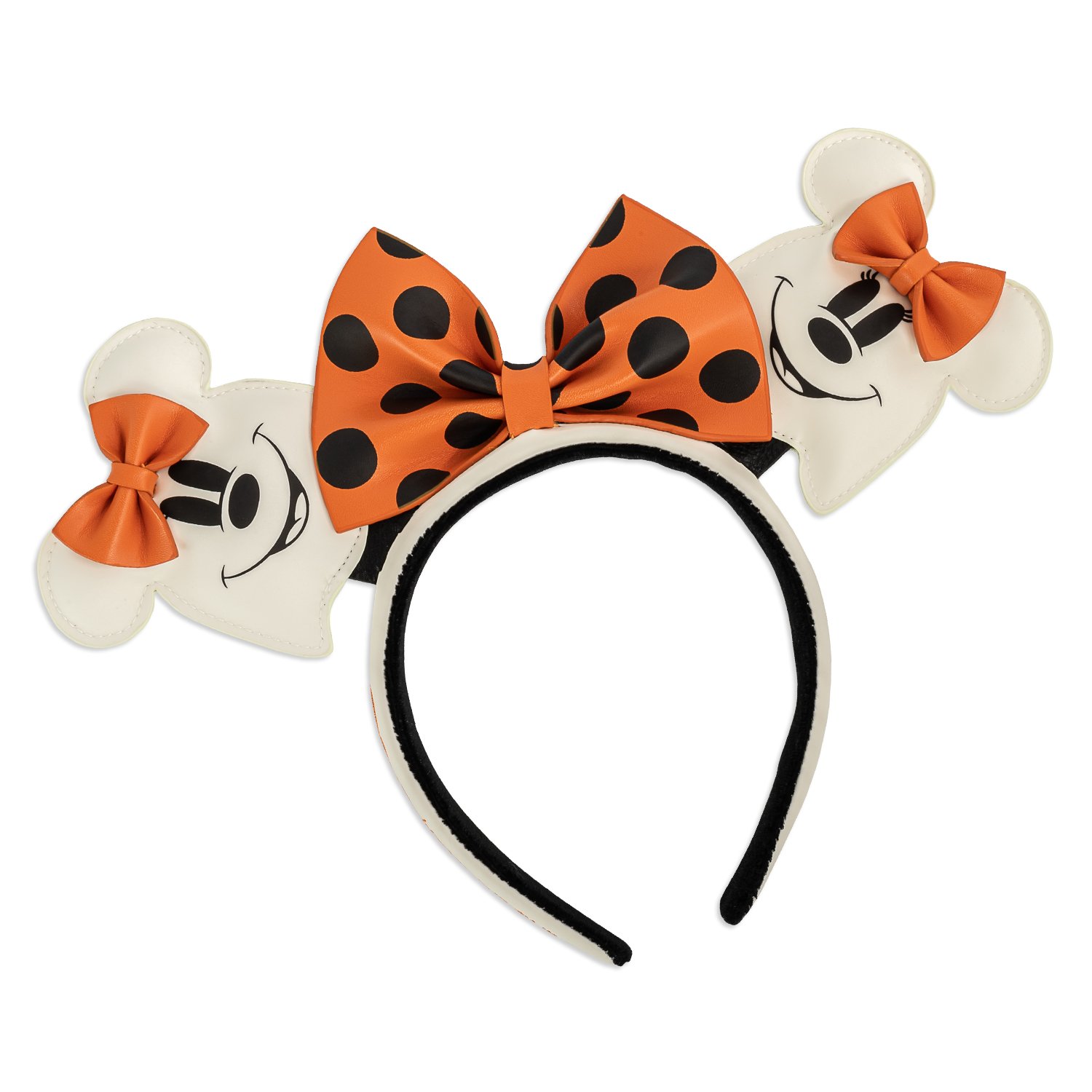 Disney Minnie Mouse Ghost Glow in the Dark Ears Headband