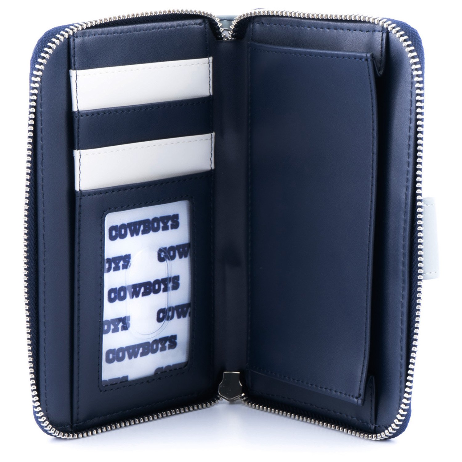 NFL Dallas Cowboys Logo Zip Around Wallet