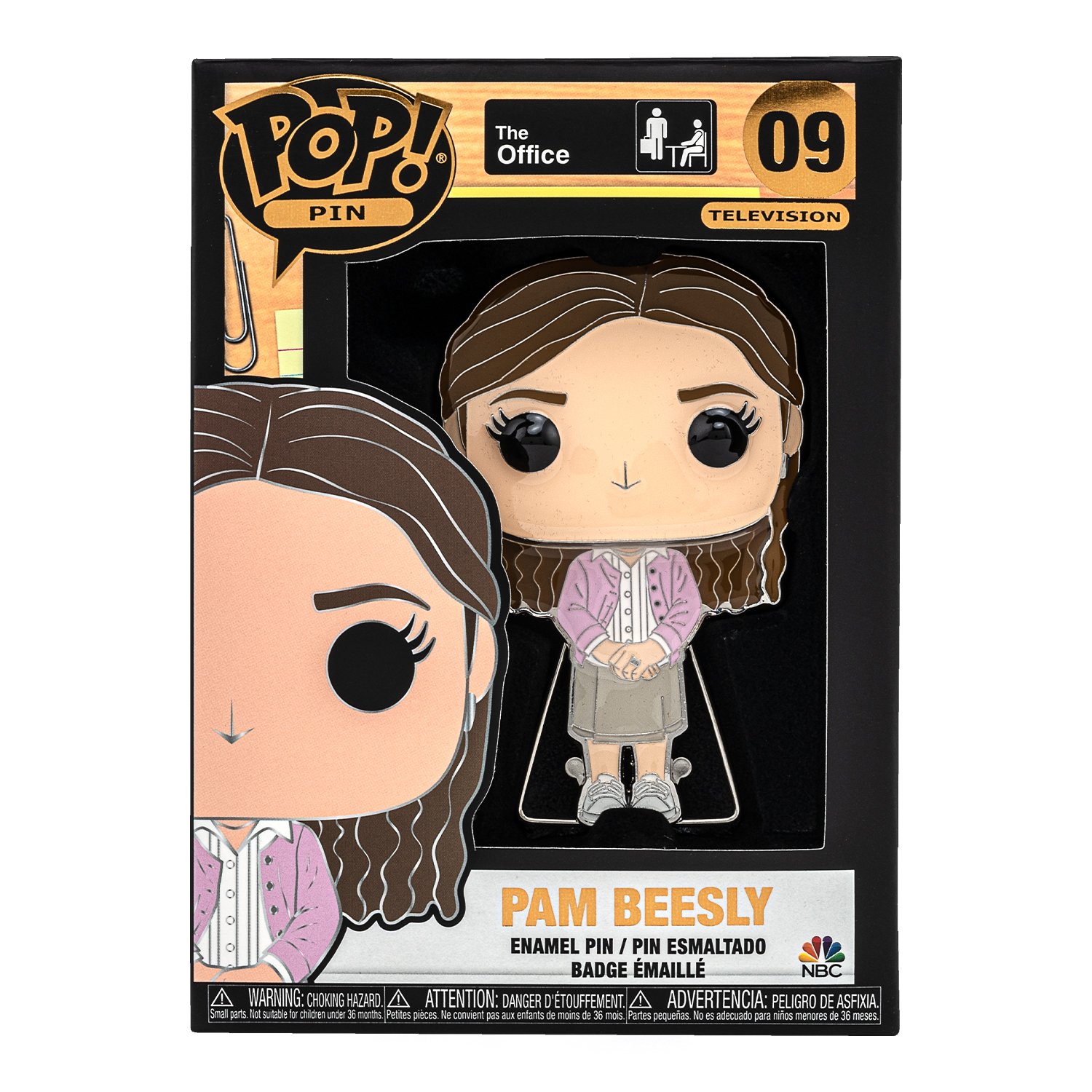 The Office Pam Beesly Funko Pop! Pin