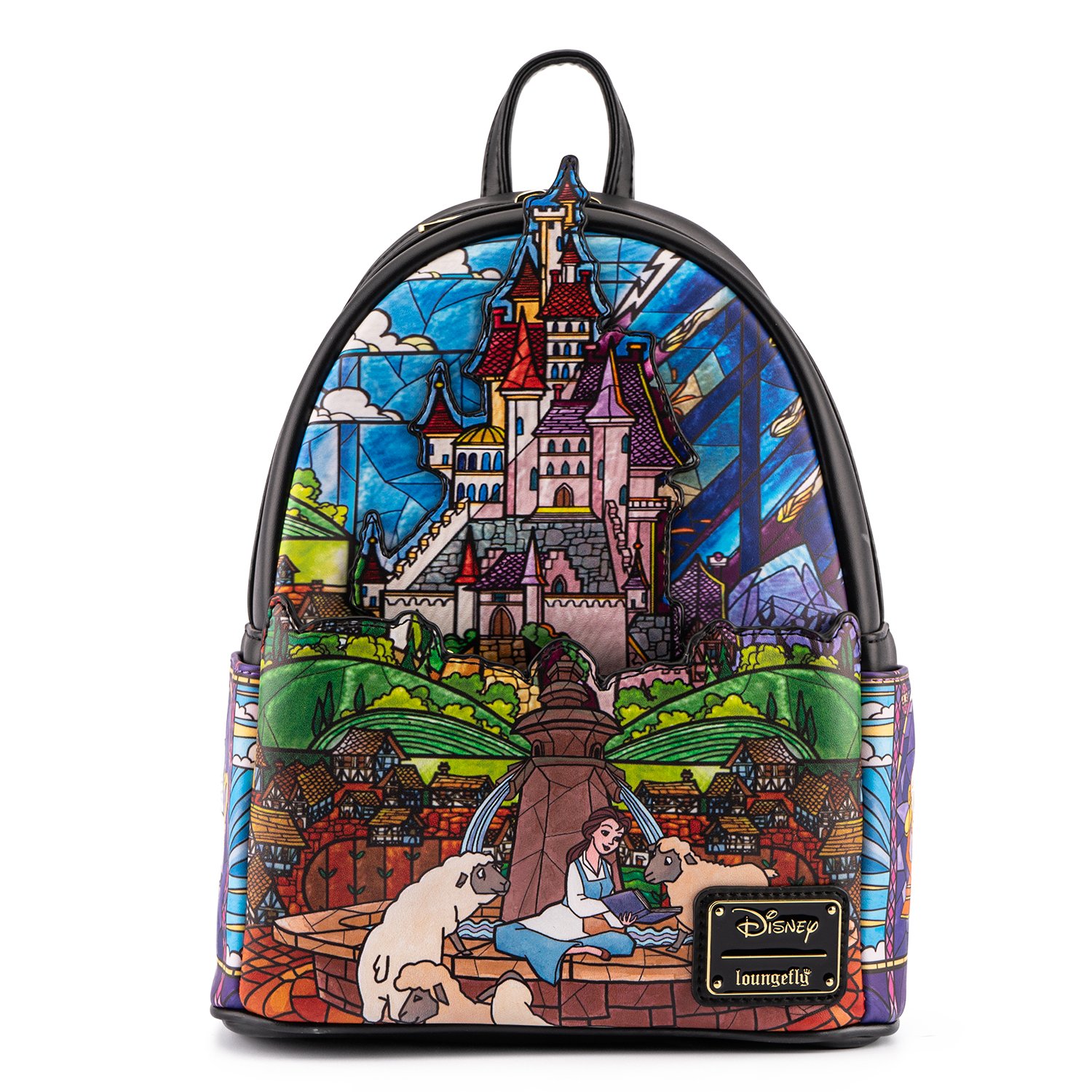 Disney Beauty and the Beast Belle Castle Mini Backpack