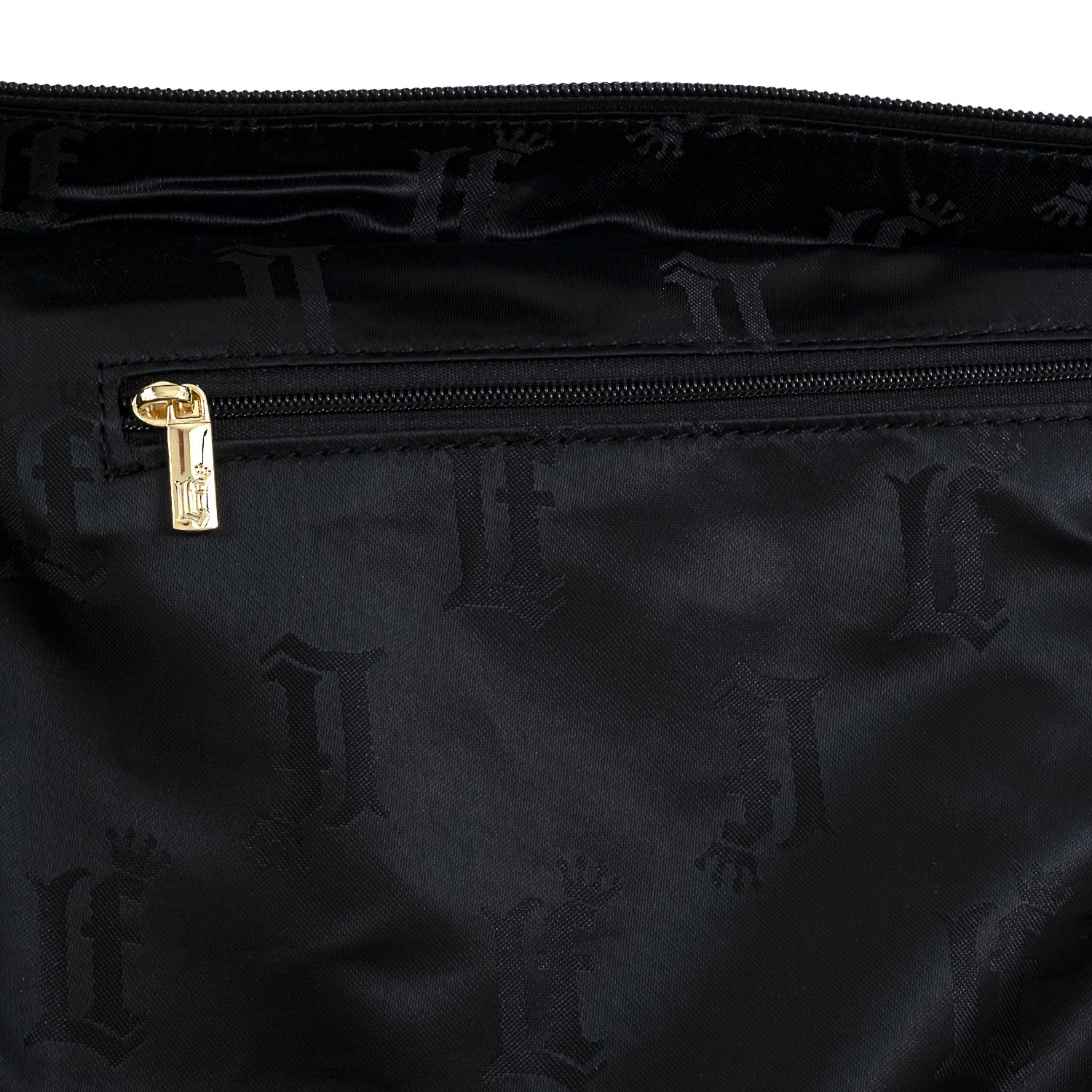 Loungefly Black & White Sugar Skull Duffle Crossbody Bag