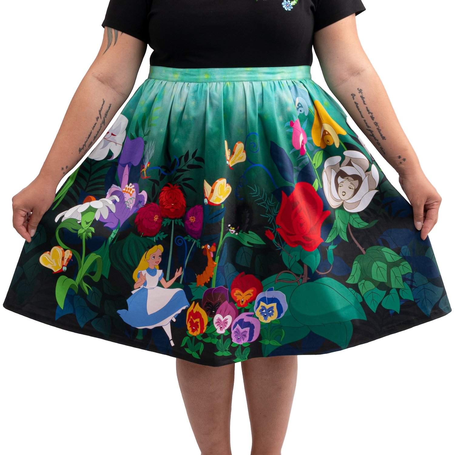 Disney Stitch Shoppe Alice in Wonderland  Sandy  Skirt